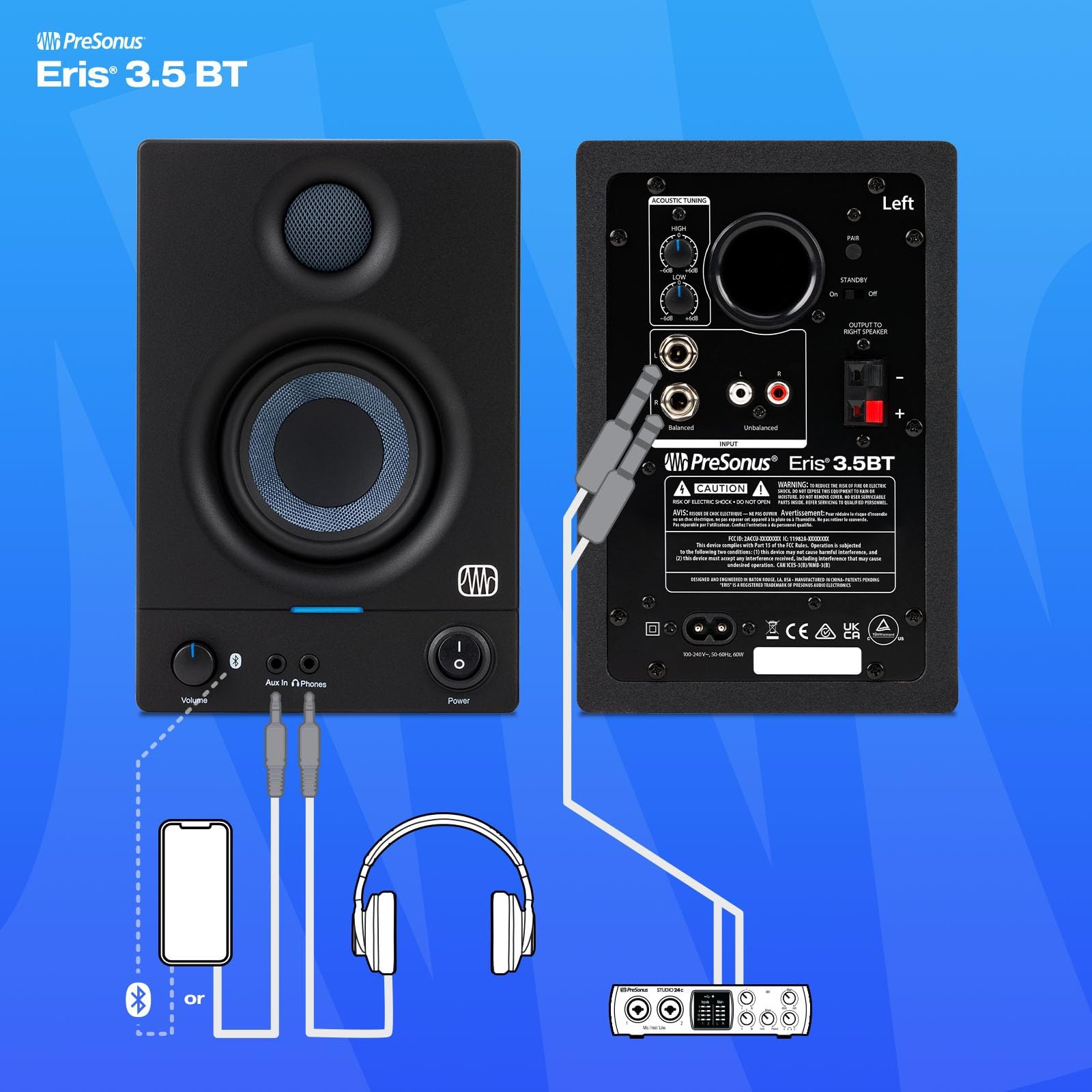 PreSonus Eris E3.5 1st おまけ付き 【公式通販】