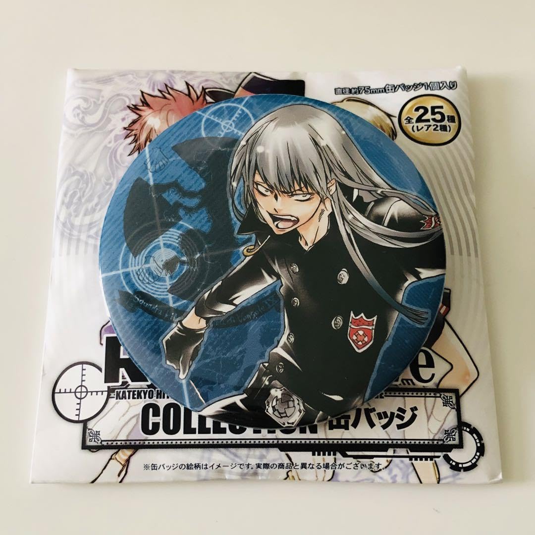 REBORN コレクション缶バッジ 缶バッジ スクアーロ 家庭教師ヒットマン