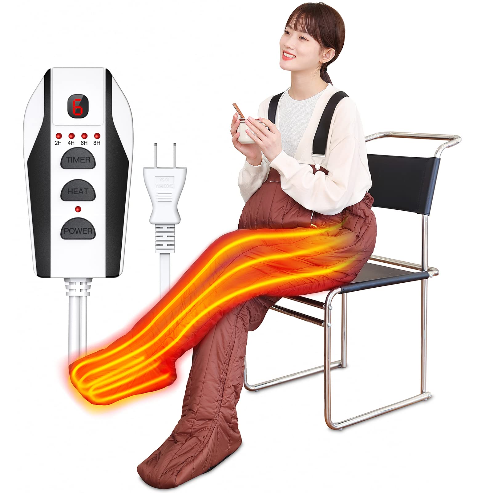 Amazon.co.jp: HiBox 電気足温器 着るこたつ 歩けるこたつ フット