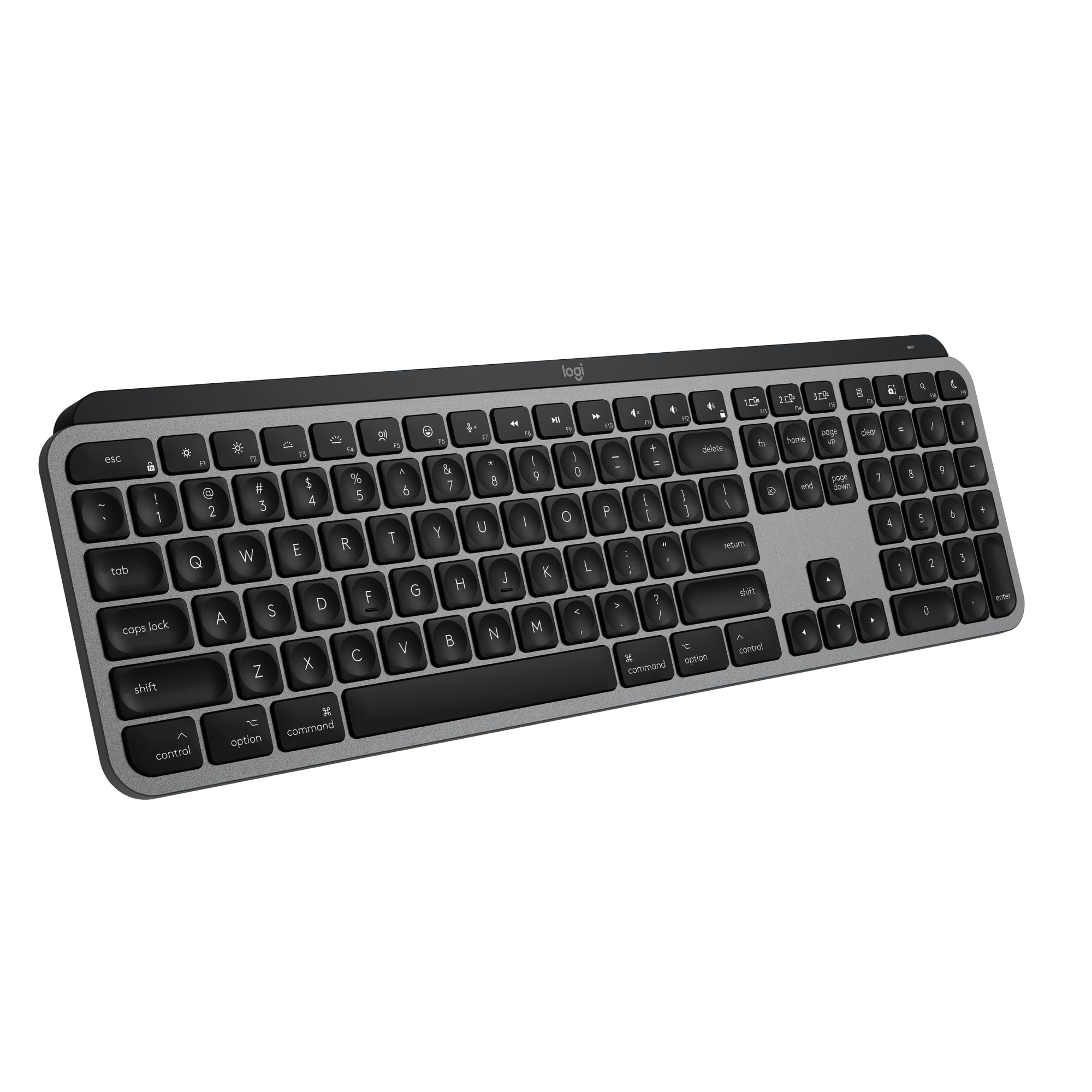 Amazon.com: Logitech MX Keys S for Mac, Wireless Keyboard, Fluid