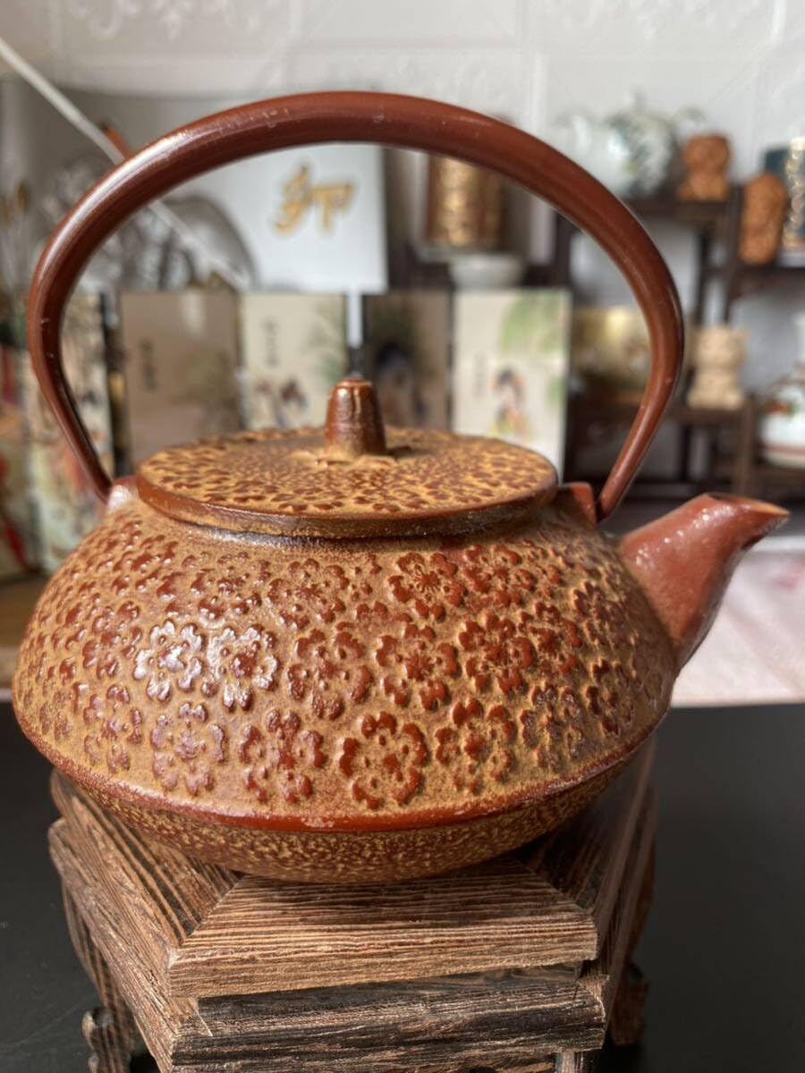 龍文堂安之介造 鉄瓶 煎茶道具 龍文堂 煎茶道具 鉄瓶 煎茶道具☆