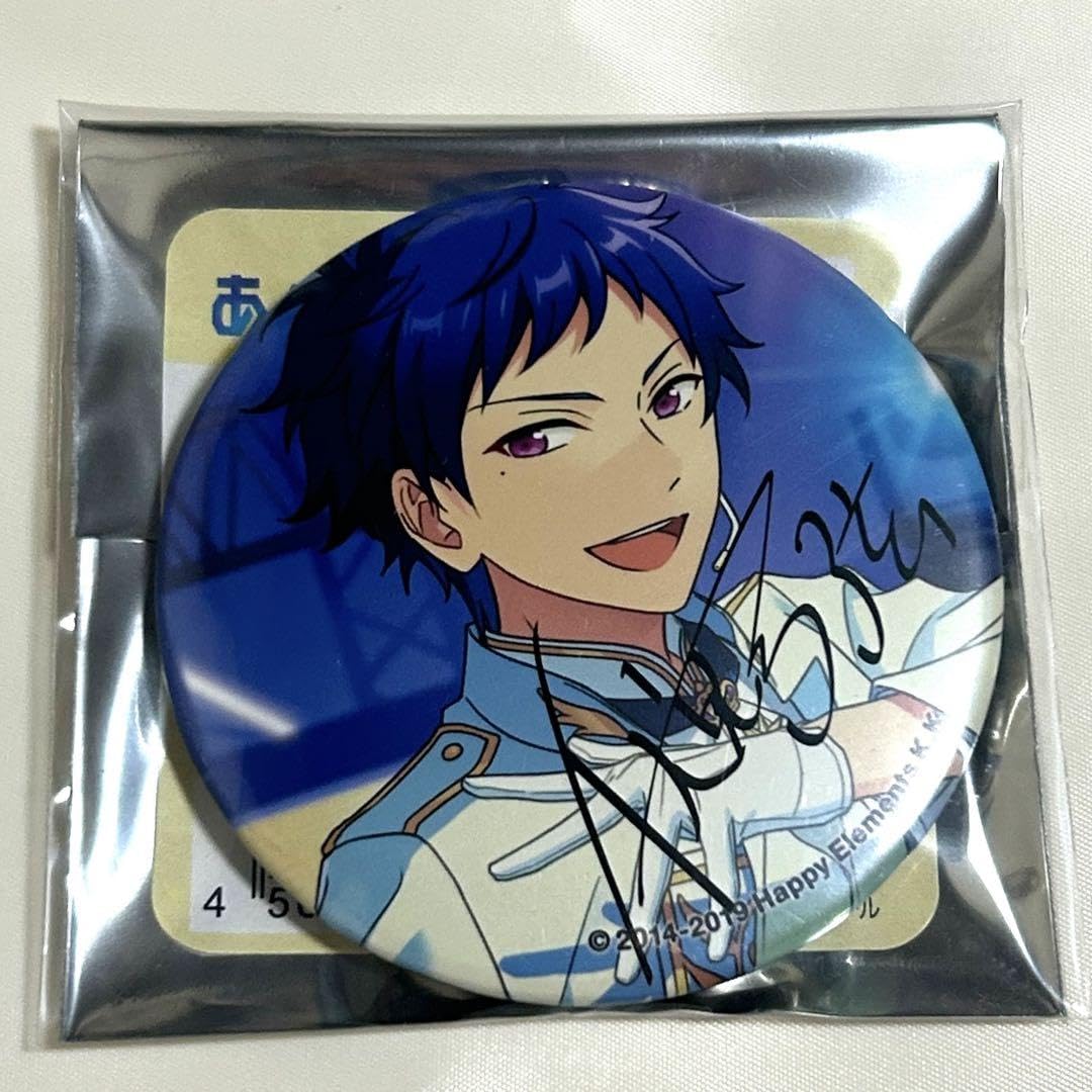 あんスタ イベコレ缶バッジ Extra 夢ノ咲卒業ライブ idol 伏見弓弦