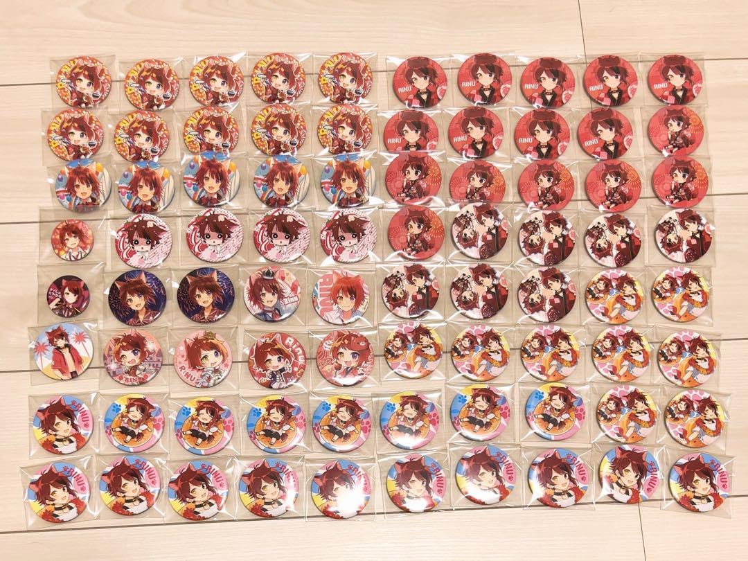 莉犬くん すとめも9 法被缶バッジ まとめ売り 莉犬くん すとめも9 法被