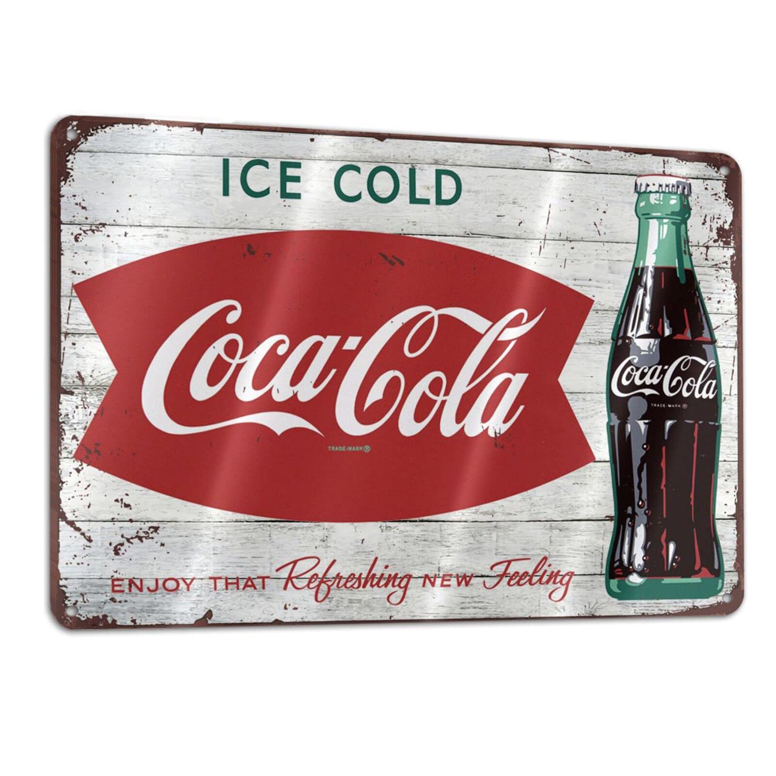 Amazon | コカコーラコーラ缶ポスターサイン素朴なヴィンテージ広告