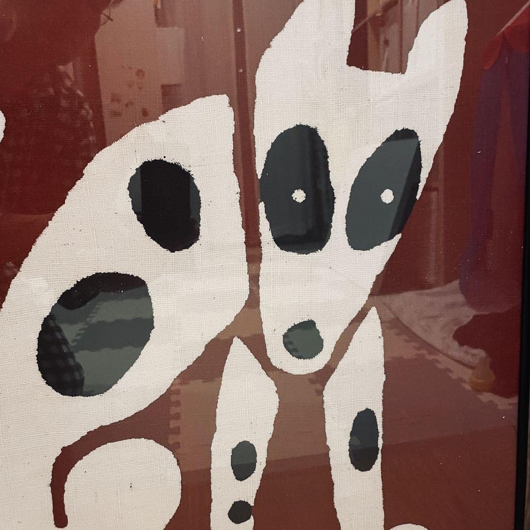 柚木沙弥郎ポスター 額縁入り 2種類セット 柚木沙弥郎ポスター B2額縁