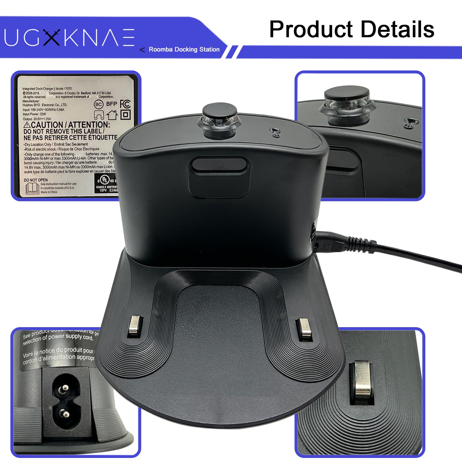 充電ドックステーション、ルンバ、E5 E6 I1 I3 I4 I6 I7 I8 500 600