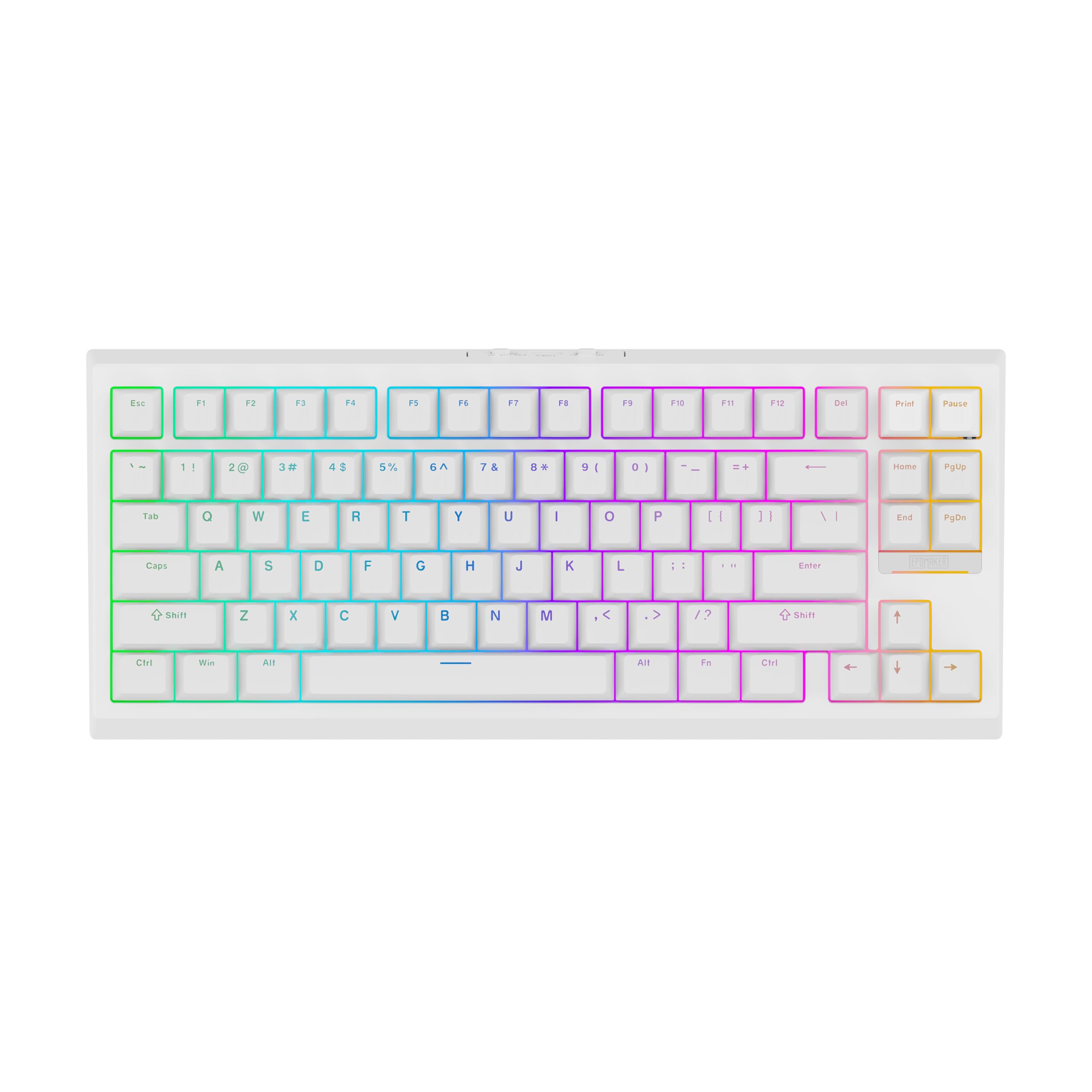Amazon.com: EPOMAKER G84 80% RGB Gaming Mechanical Keyboard, 2.4