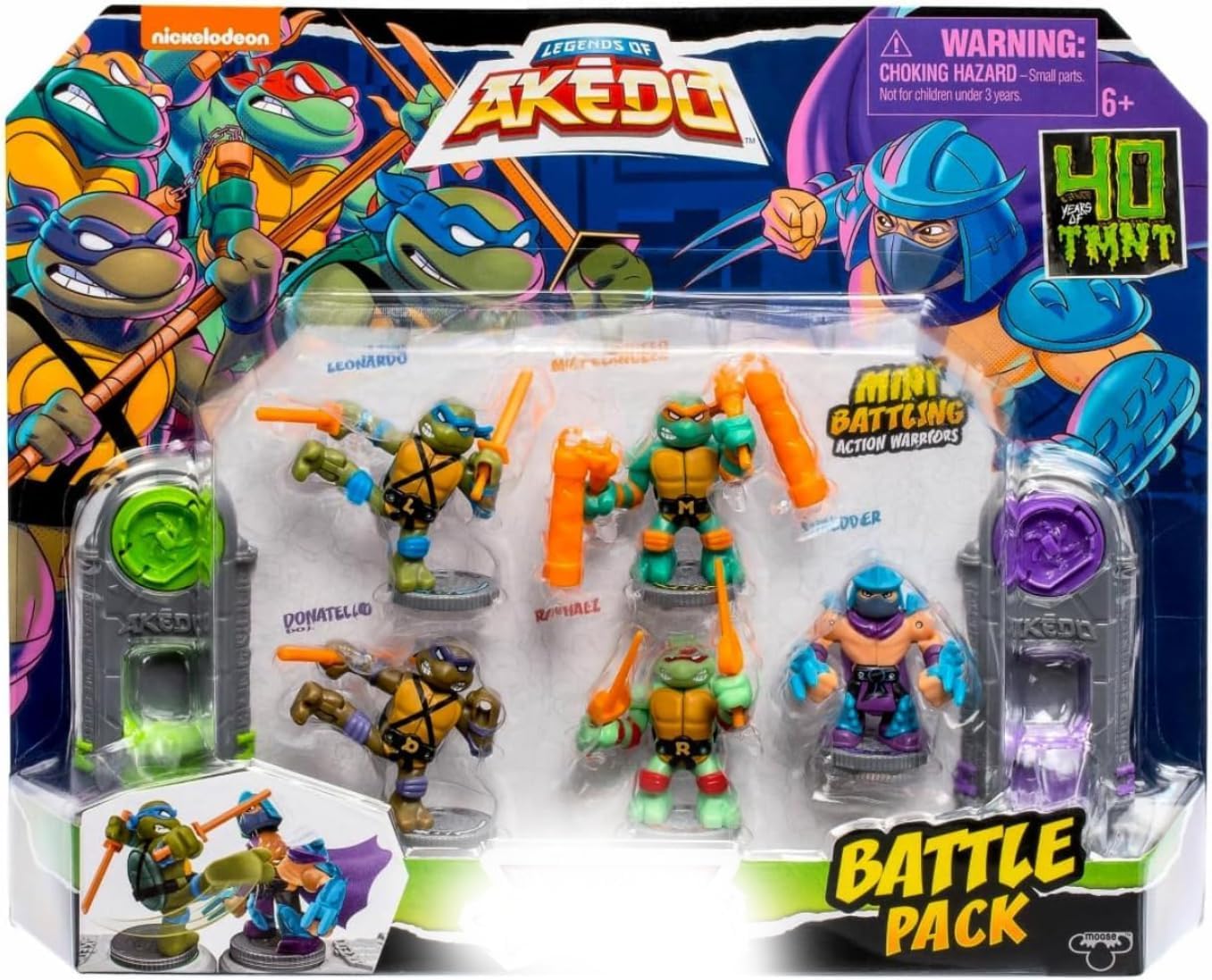 アケド ミュータントタートルズ バトルパック AKEDO 40周年記念 s-l400