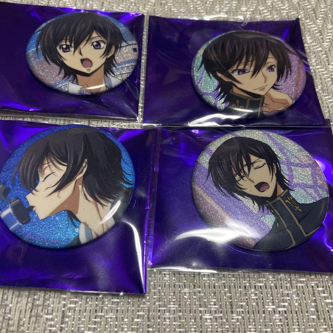 コードギアス 生徒会報HOPE グリッター缶バッジ