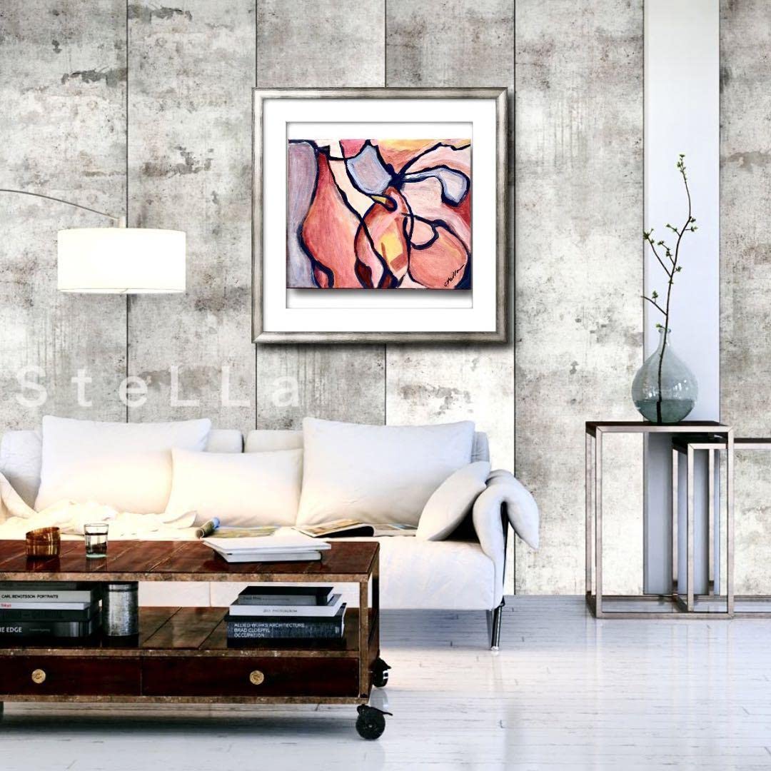 ☆抽象画、現代絵画、モダンアート、インテリア絵画、アクリル絵画