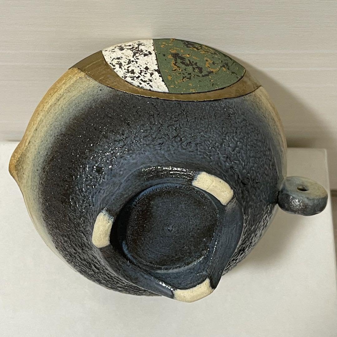 新品未使用 笠間焼 作家名不明 置物？ 新品未使用 笠間焼 作家名不明