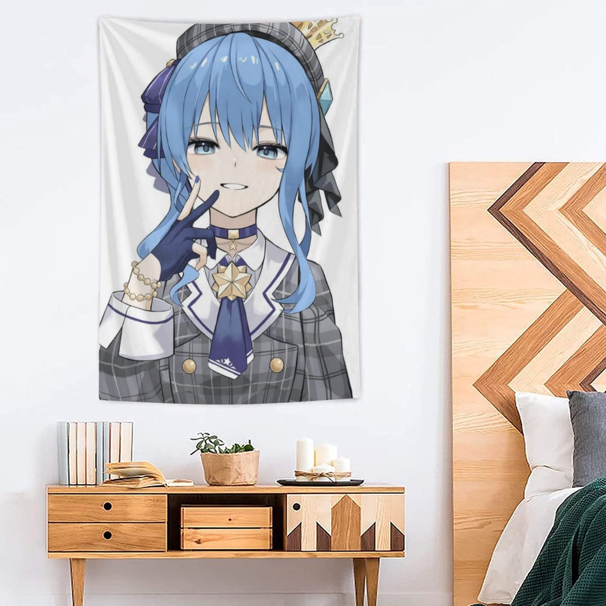 Amazon.co.jp: 星街すいせい タペストリー ほしまちすいせい すい