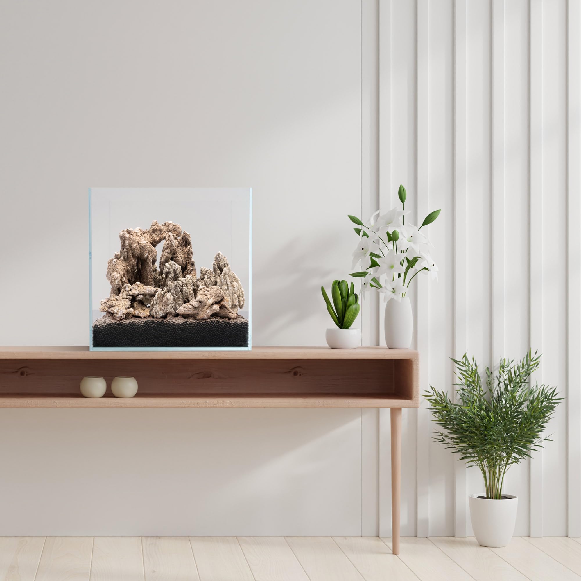 ROCKIMPACT 水槽 造園 盆栽 装飾石 小石 テラリウム 約8.7kg Amazon