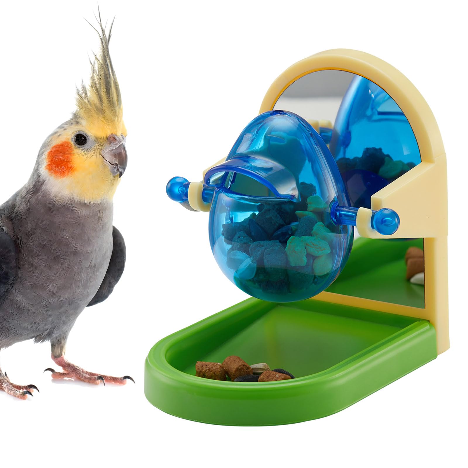 Amazon | Jevnd フォージングトイ 鳥 インコ おもちゃ 知育玩具
