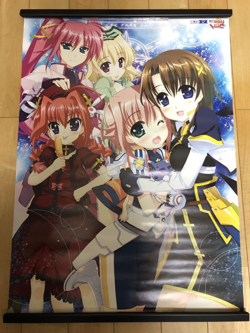 非売品】魔法少女リリカルなのはViVid 藤真拓哉 B2 クリアポスター ②