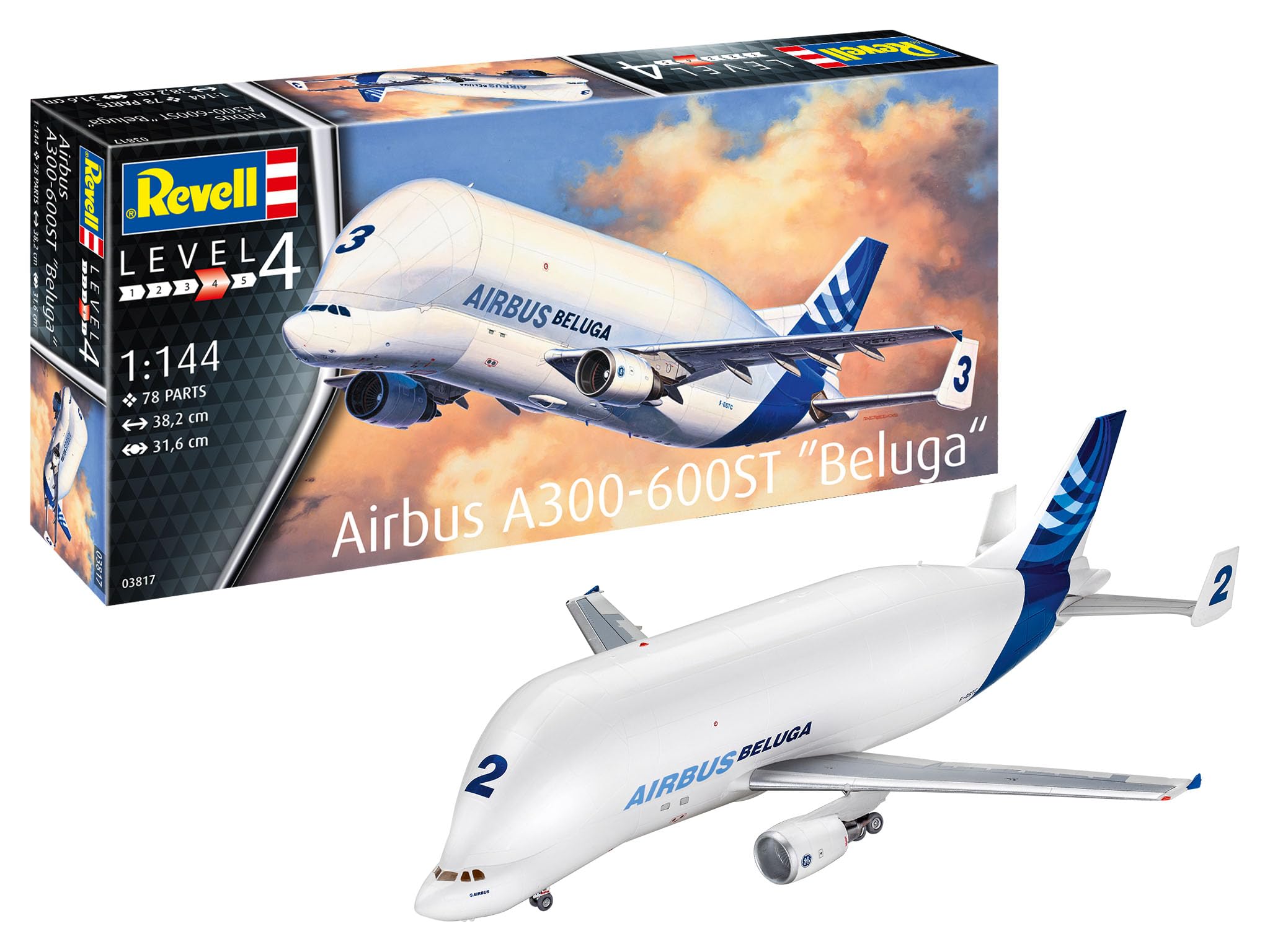 エアバス ベルーガ 模型 Amazon | ドイツレベル(Revell) 1/144
