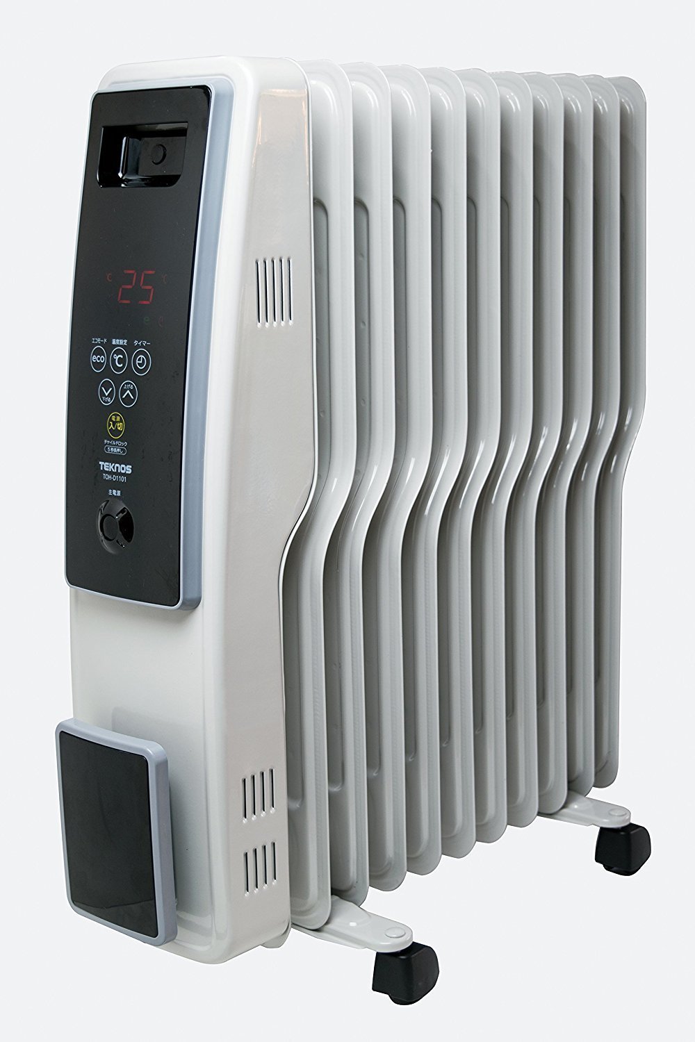 Amazon | TEKNOS オイルヒーター 11枚フィン デジタル表示 TOH-D1101