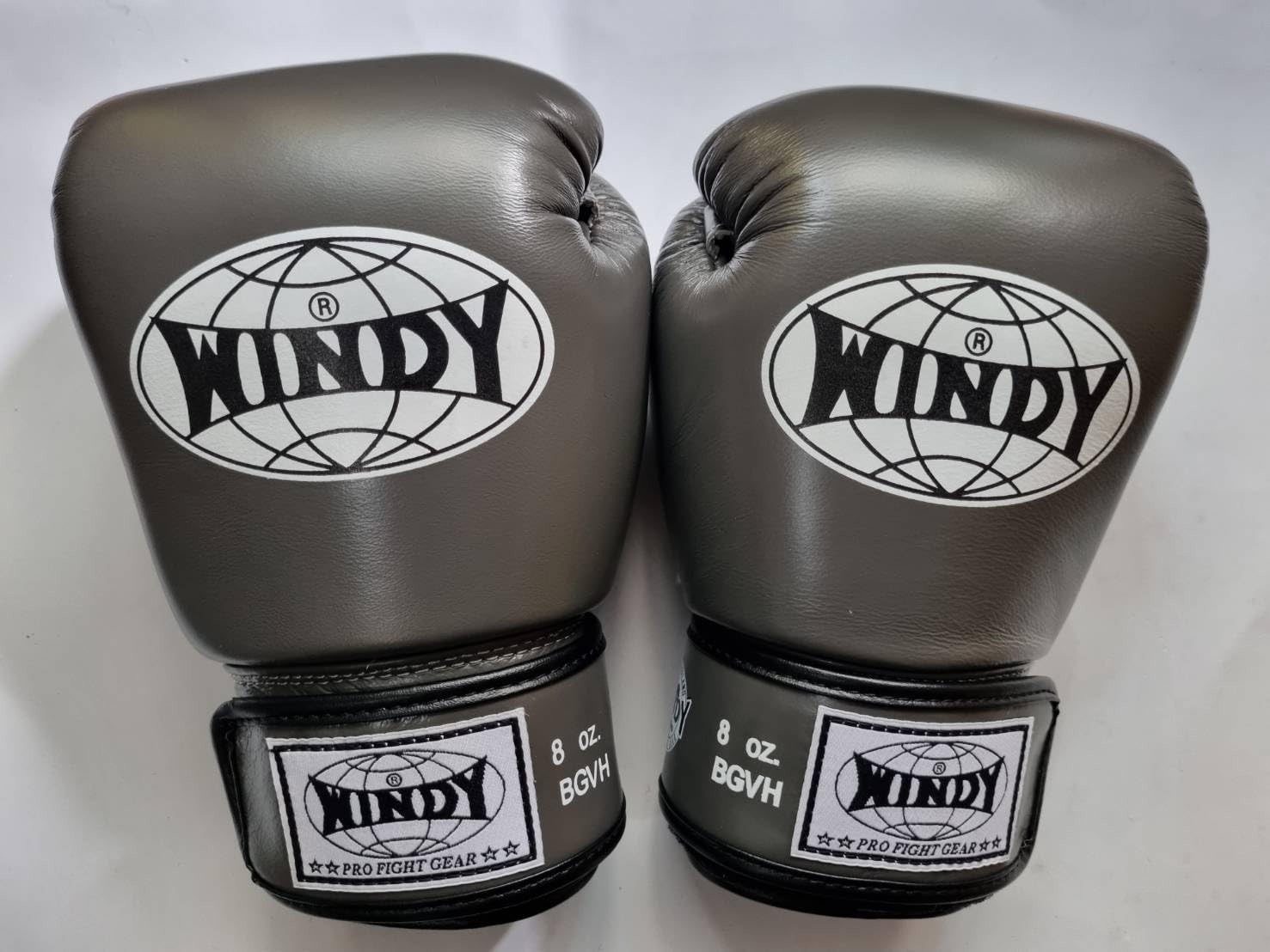 WINDY ボクシンググローブ 8オンス グレー+ RDXナックルパッドセット