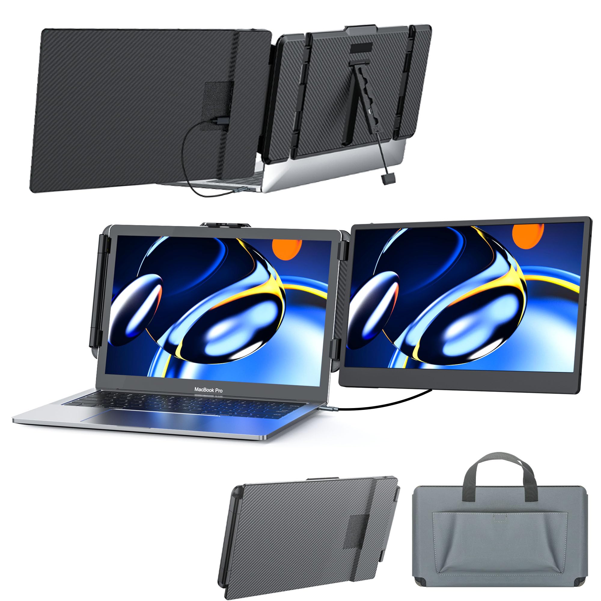 Amazon.co.jp: Kwumsy ポータブルディスプレイS1 Portable Monitor 14