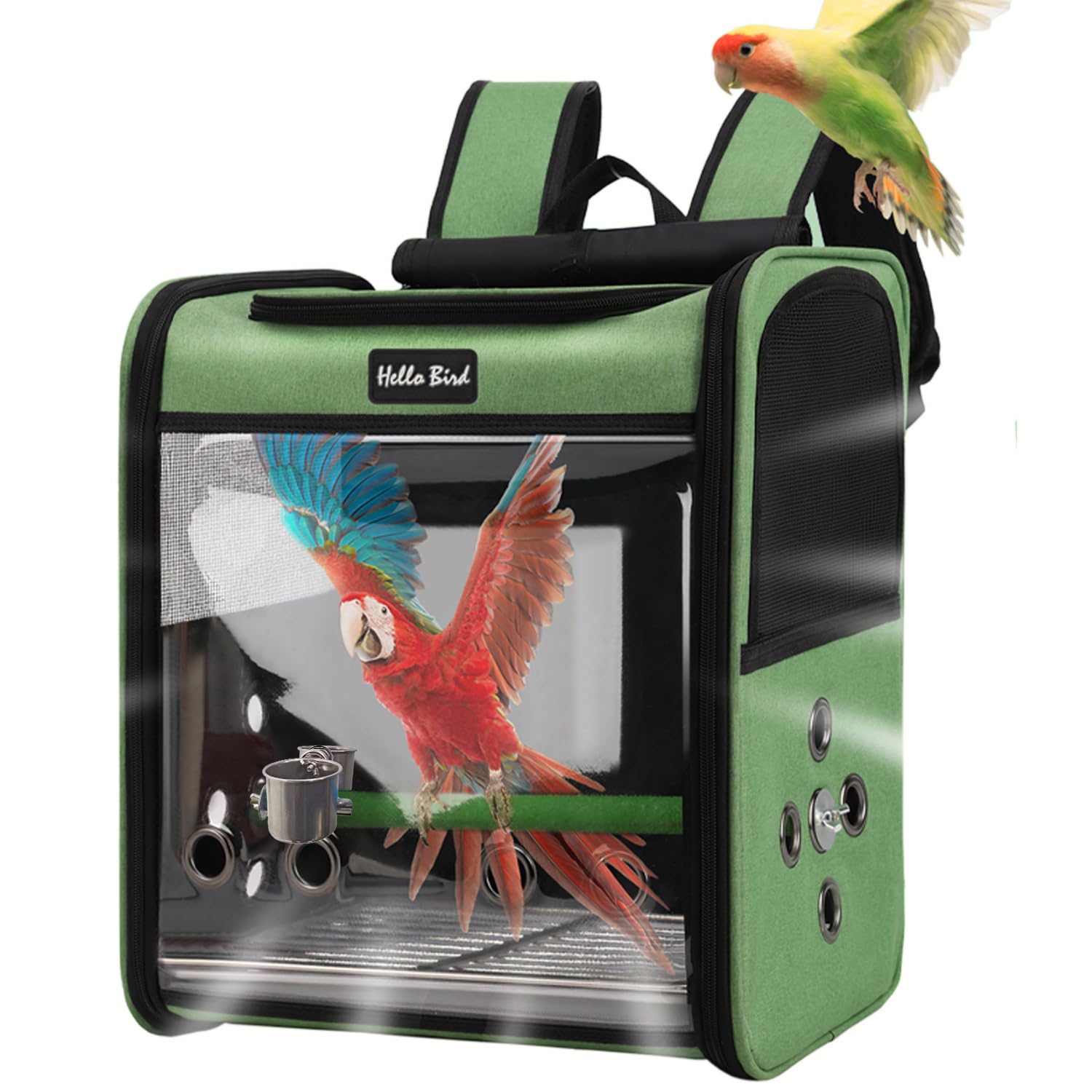 Amazon | Hopeholic 鳥キャリー 鳥バッグ 鳥用 インコ キャリーバッグ
