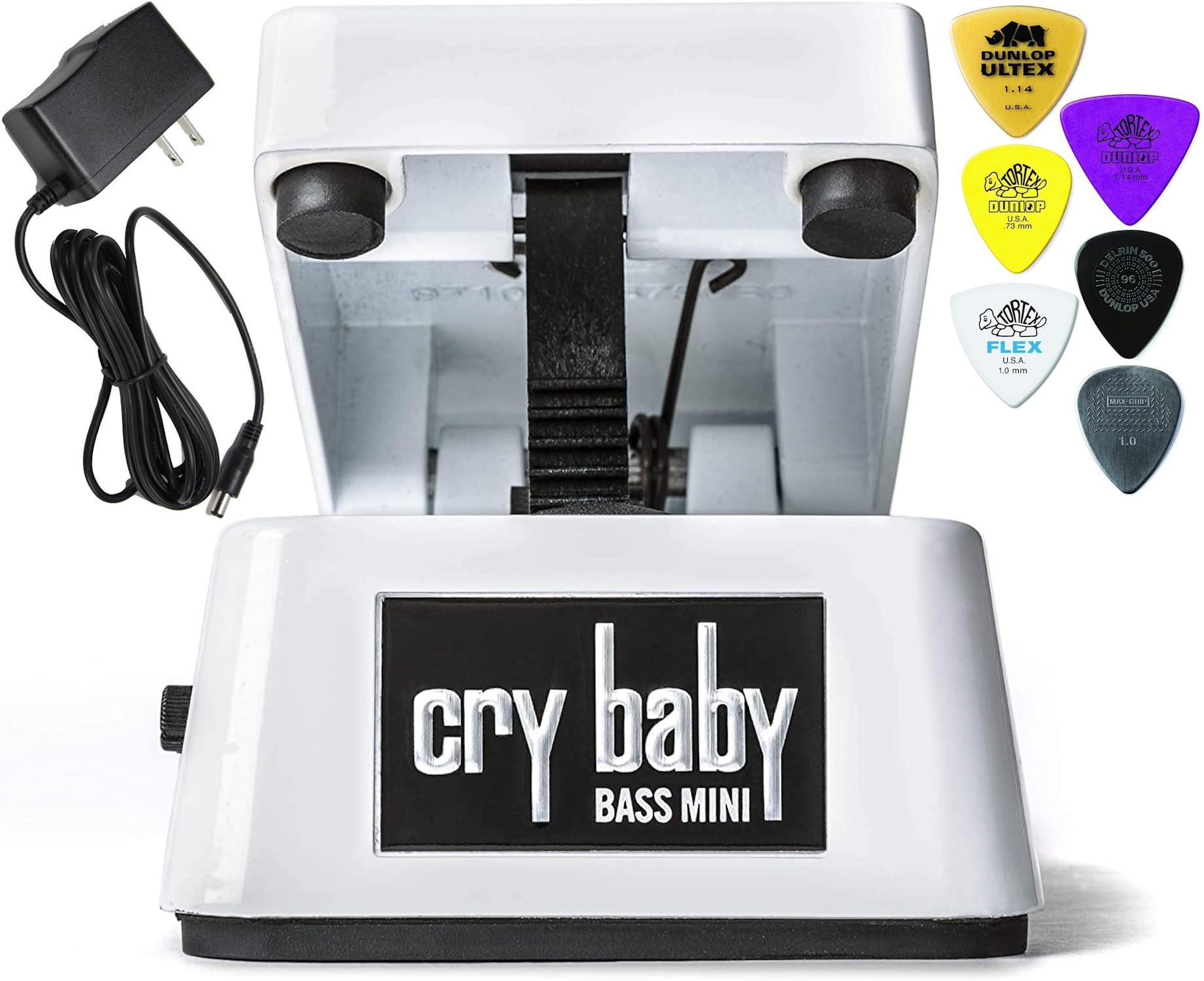 Amazon.com: Dunlop CBM105Q Cry Baby Mini Bass Wah Pedal Bundle w