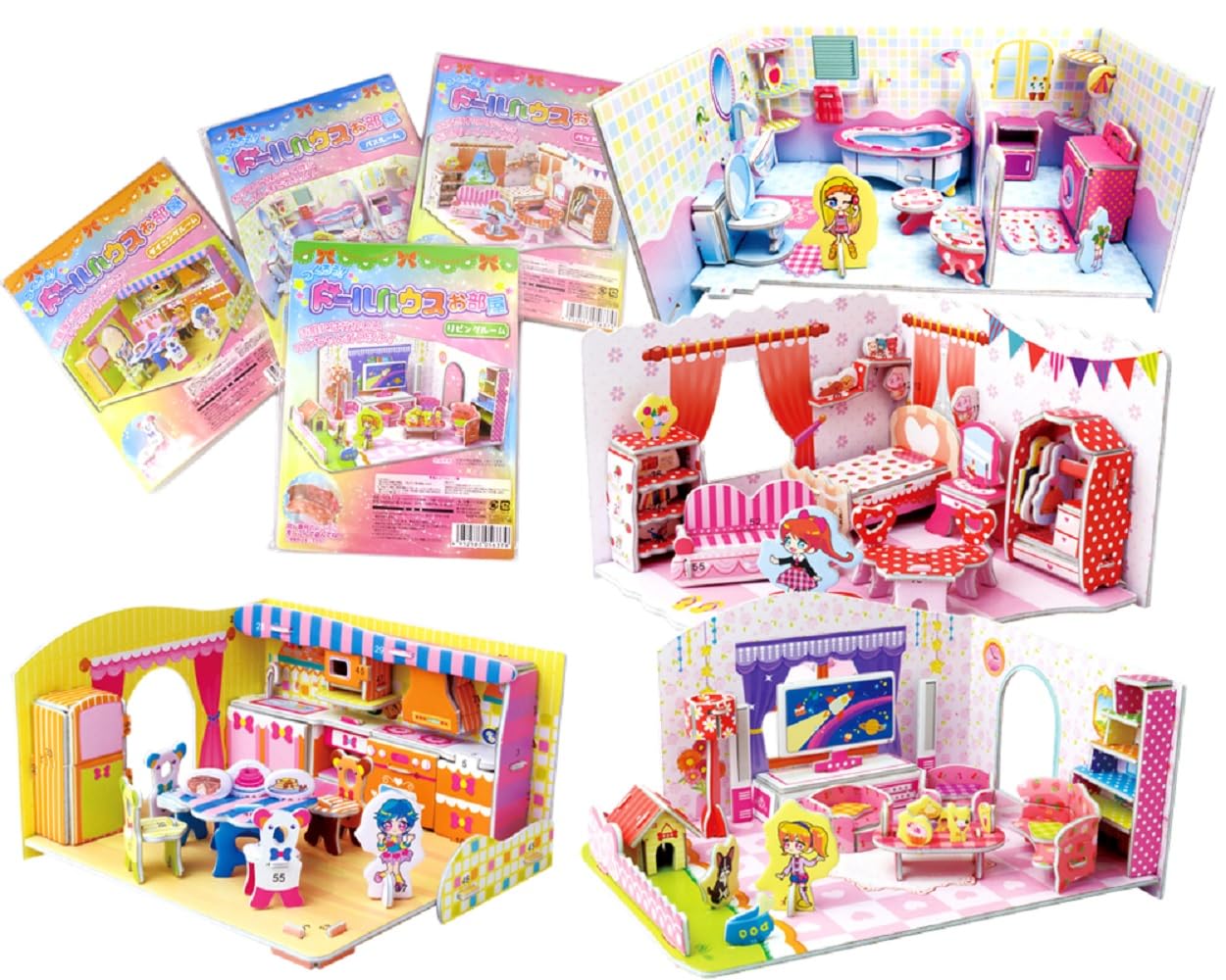 Amazon | モードデラカーサ[Mode Dela Casa]つくろう！ドールハウス