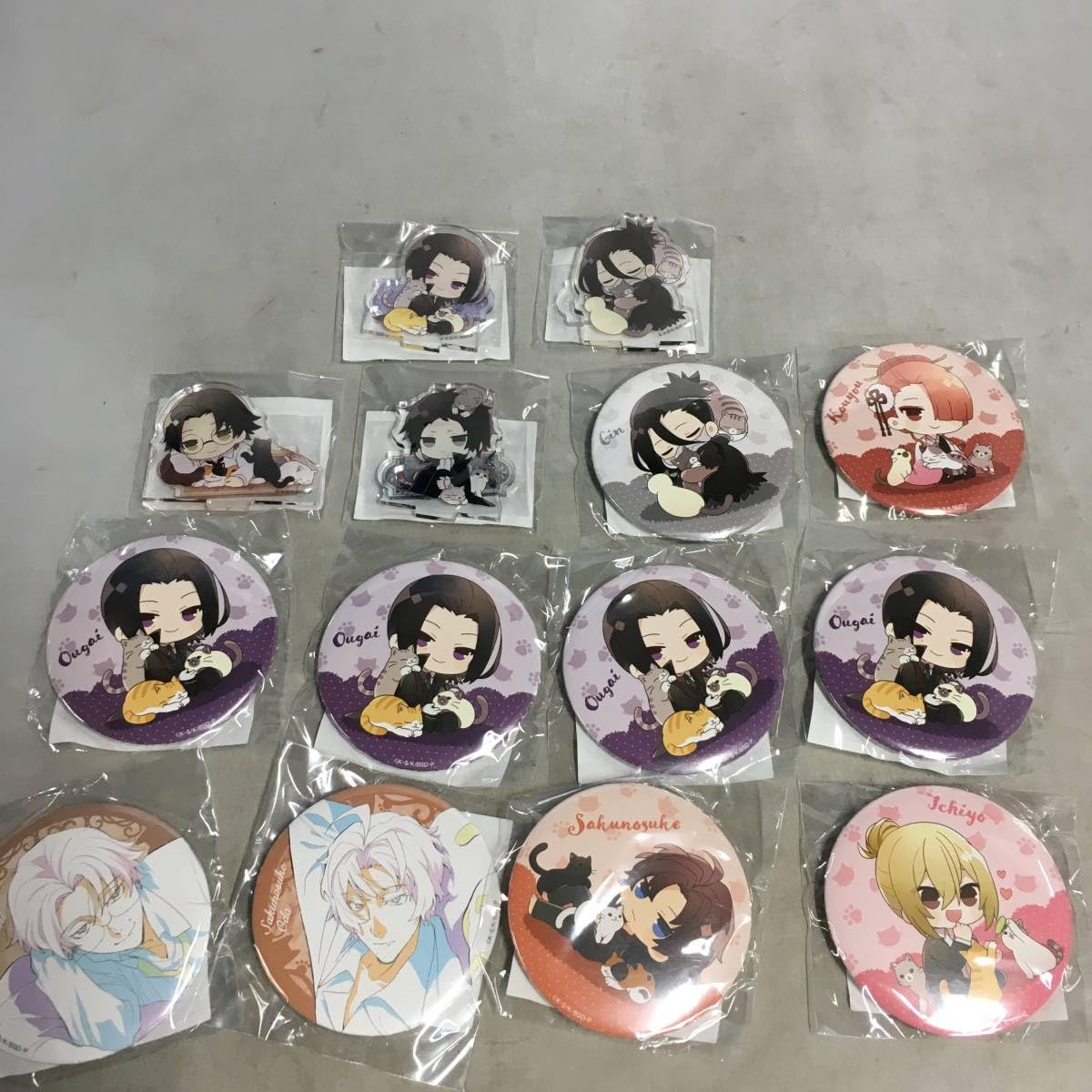 坂口安吾 缶バッジ 猫まみれ 楽天コレクション 文豪ストレイドッグス