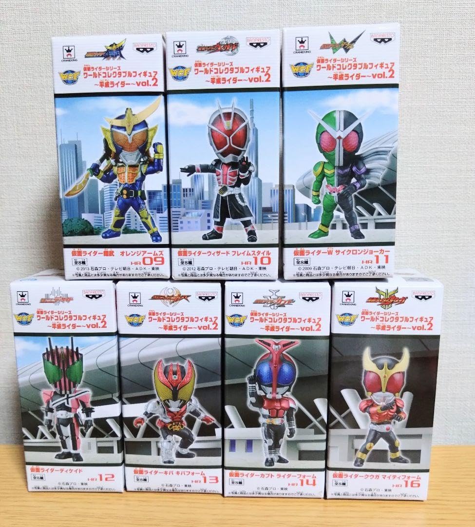 か*ゅ様 仮面ライダー ワールドコレクタブルフィギュア70体セット 新品