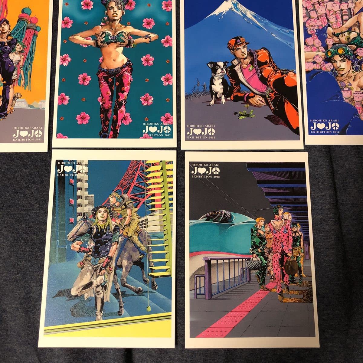 ジョジョ展 ポストカード100種セット エキシビジョン2012 ジョジョ展