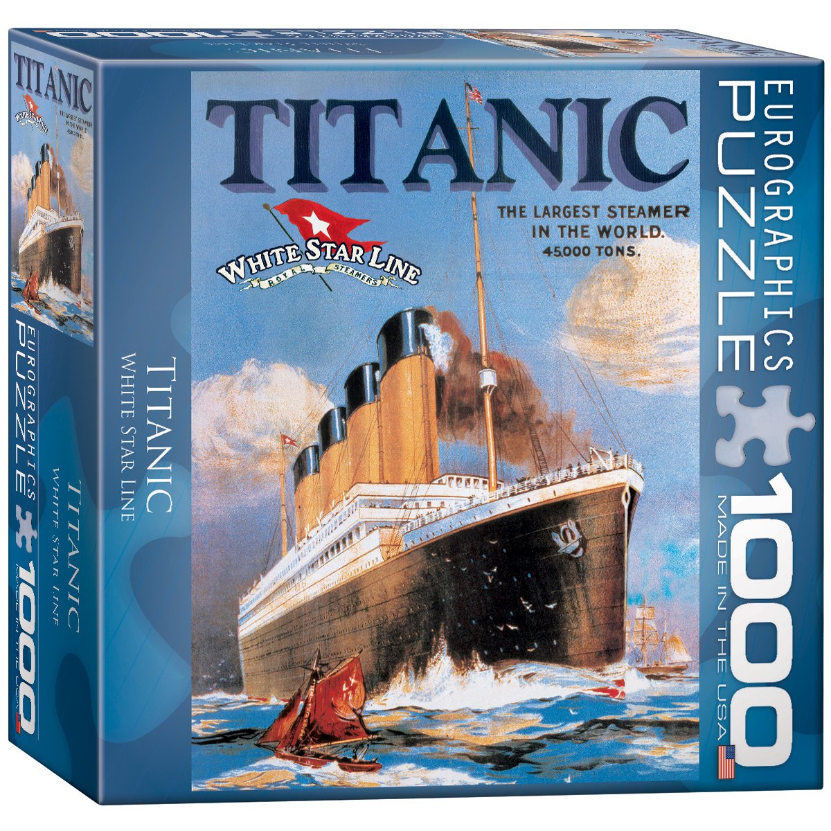 Amazon.co.jp: Titanic White Star Lineパズル、1000-piece : おもちゃ