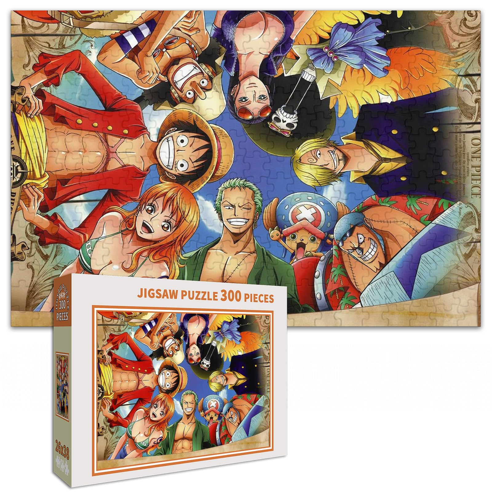 Amazon.co.jp: One Piece Jigsaw Puzzle 300 PCS Lhz21 - 