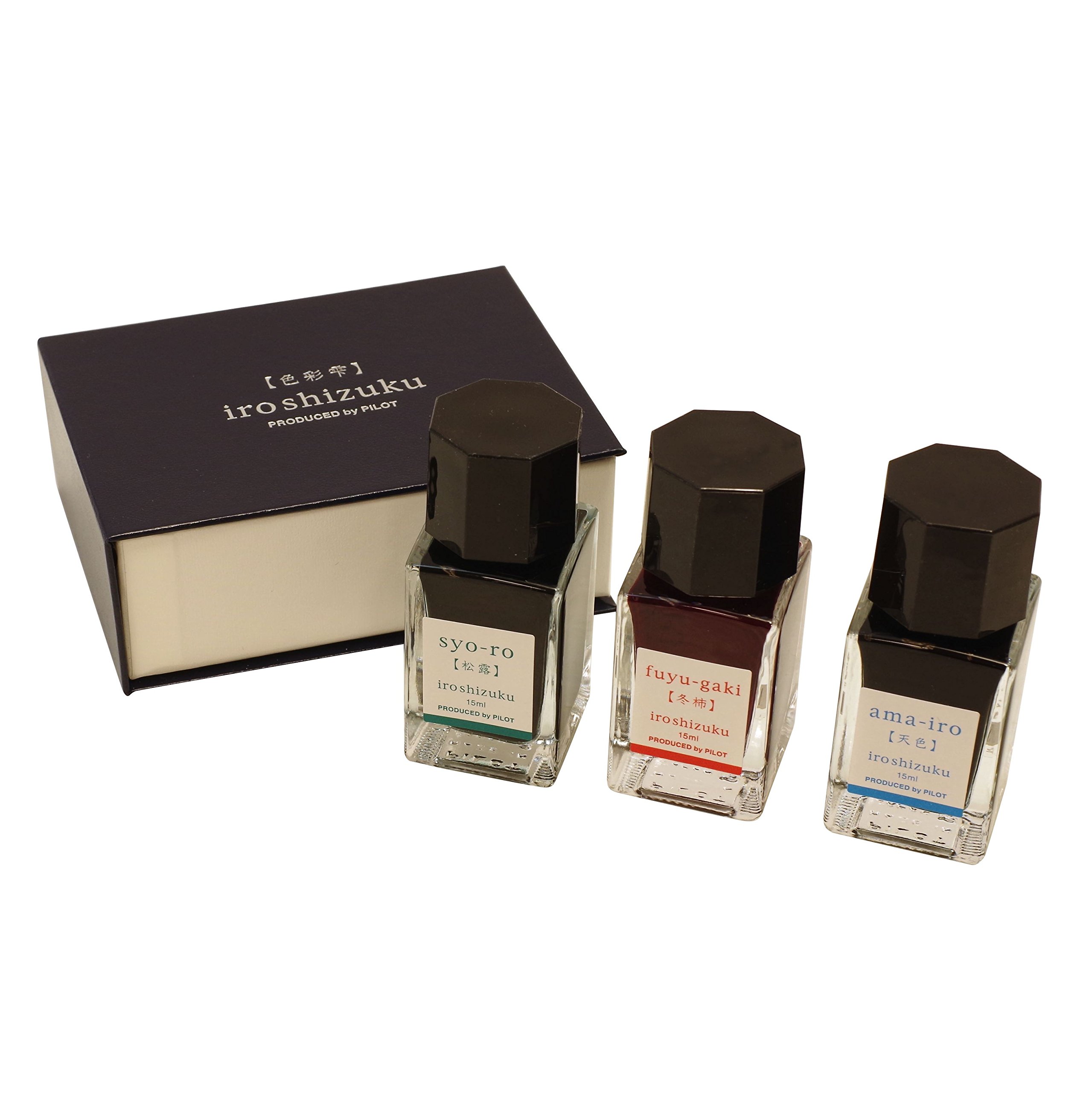 Amazon | パイロット 万年筆インキ ミニ iroshizuku 3色セットC