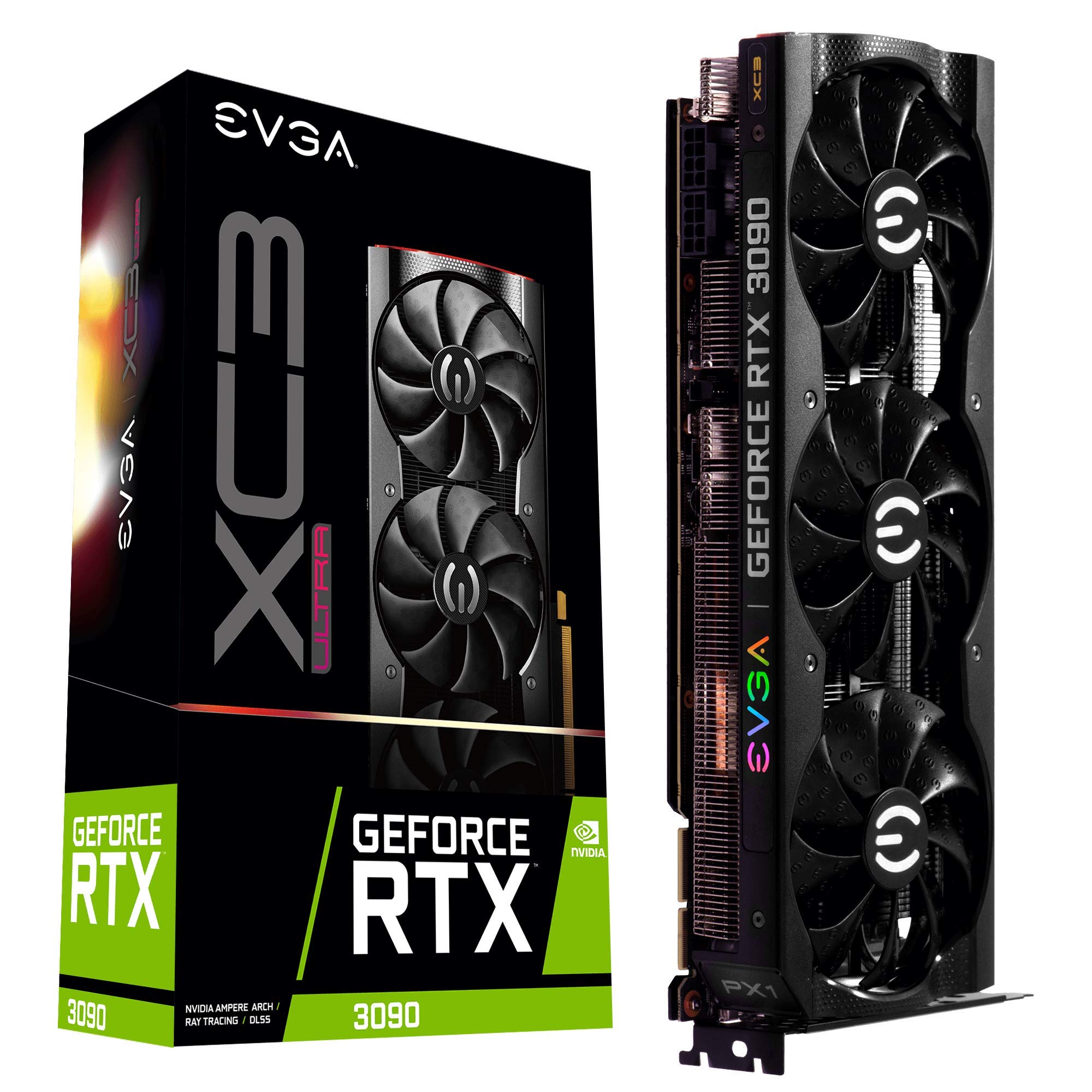 Amazon | EVGA GeForce RTX 3090 XC3 ウルトラゲーミング 24GB GDDR6X