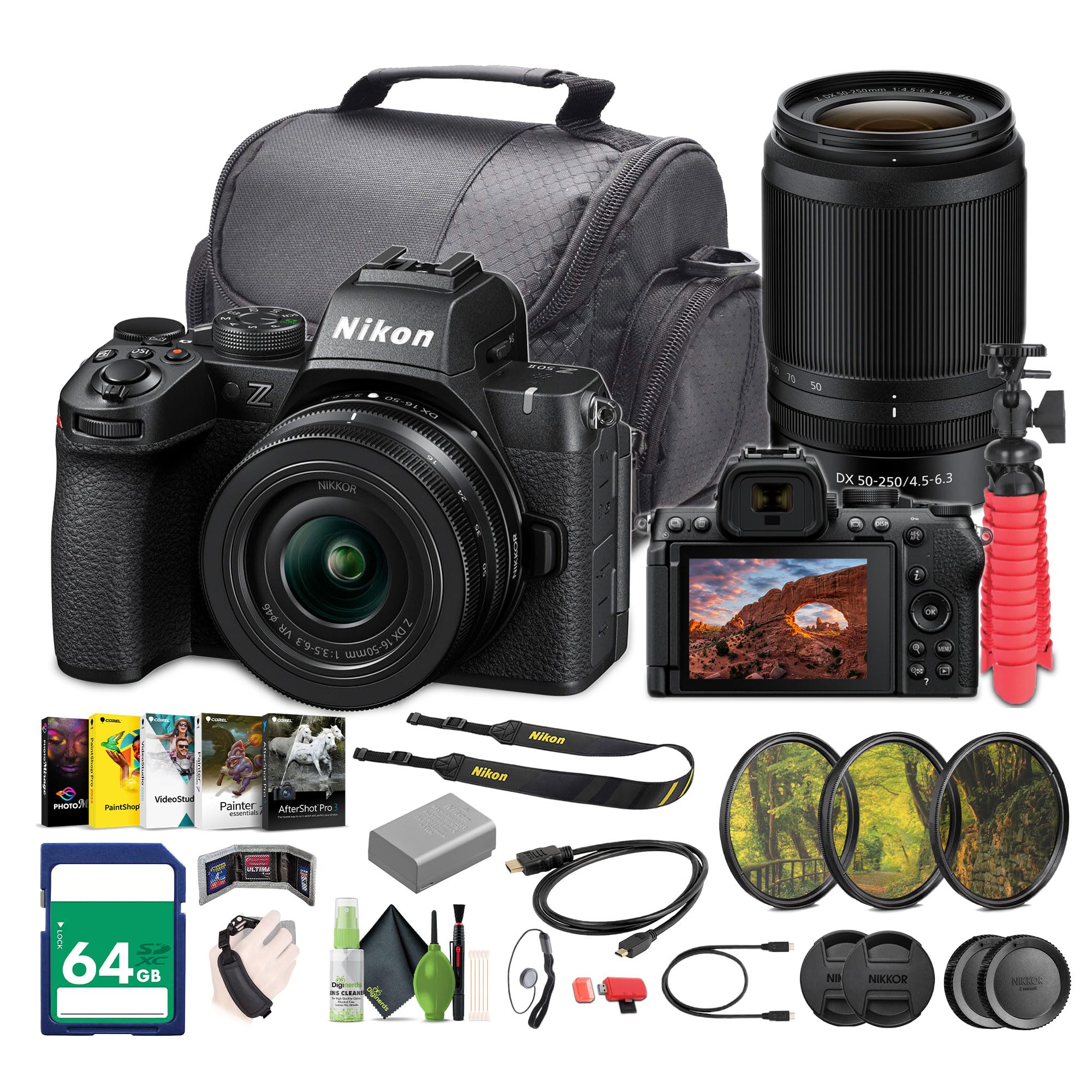 Amazon | Nikon Z50II ミラーレスデジタルカメラ NIKKOR Z DX 16-50mm