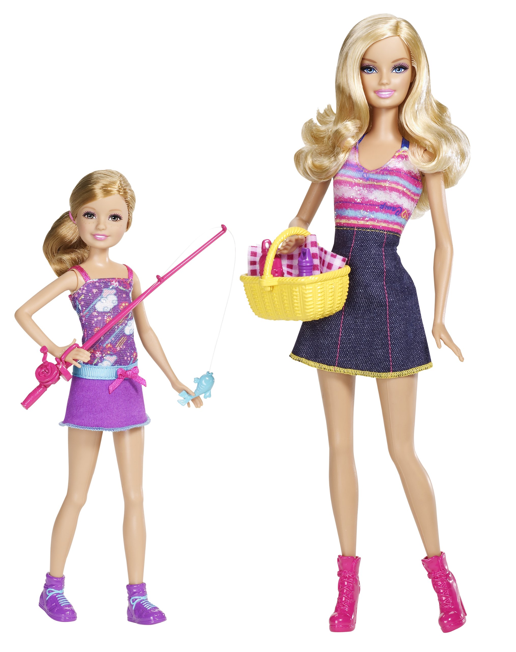 Amazon.co.jp: Barbie Sisters Go Fishing Barbie And Stacie Doll 2
