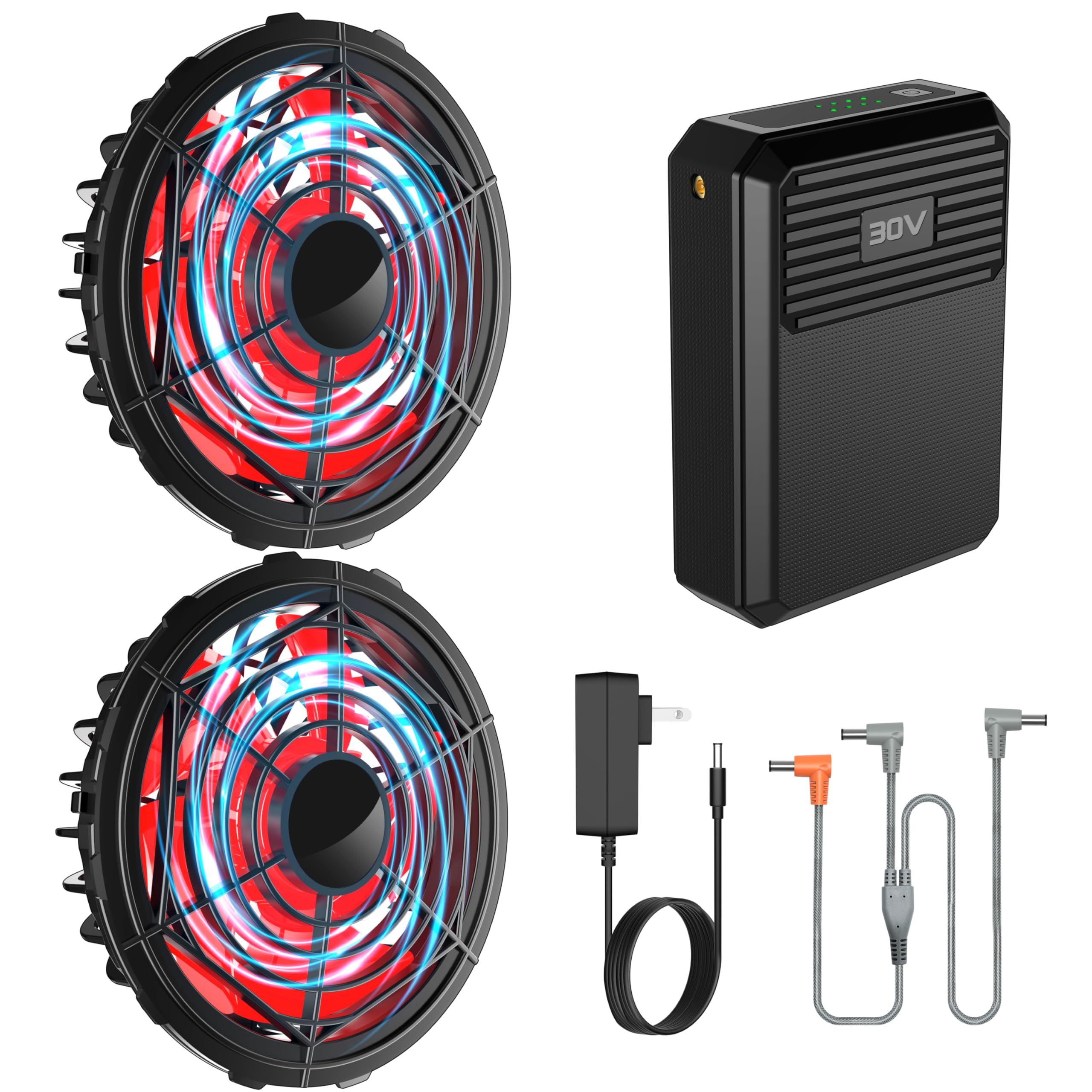 空調作業服 ファンバッテリーセット40000大容量＆2024最新 【公式通販】