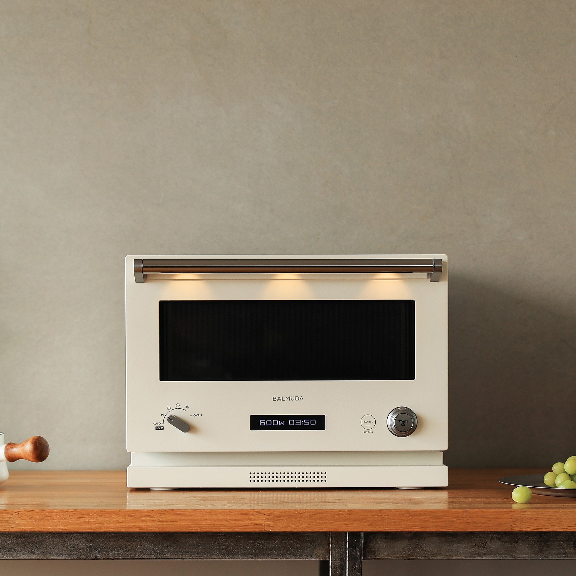 BALMUDA バルミューダ オーブンレンジ ホワイト K04A-WH セール 未使用