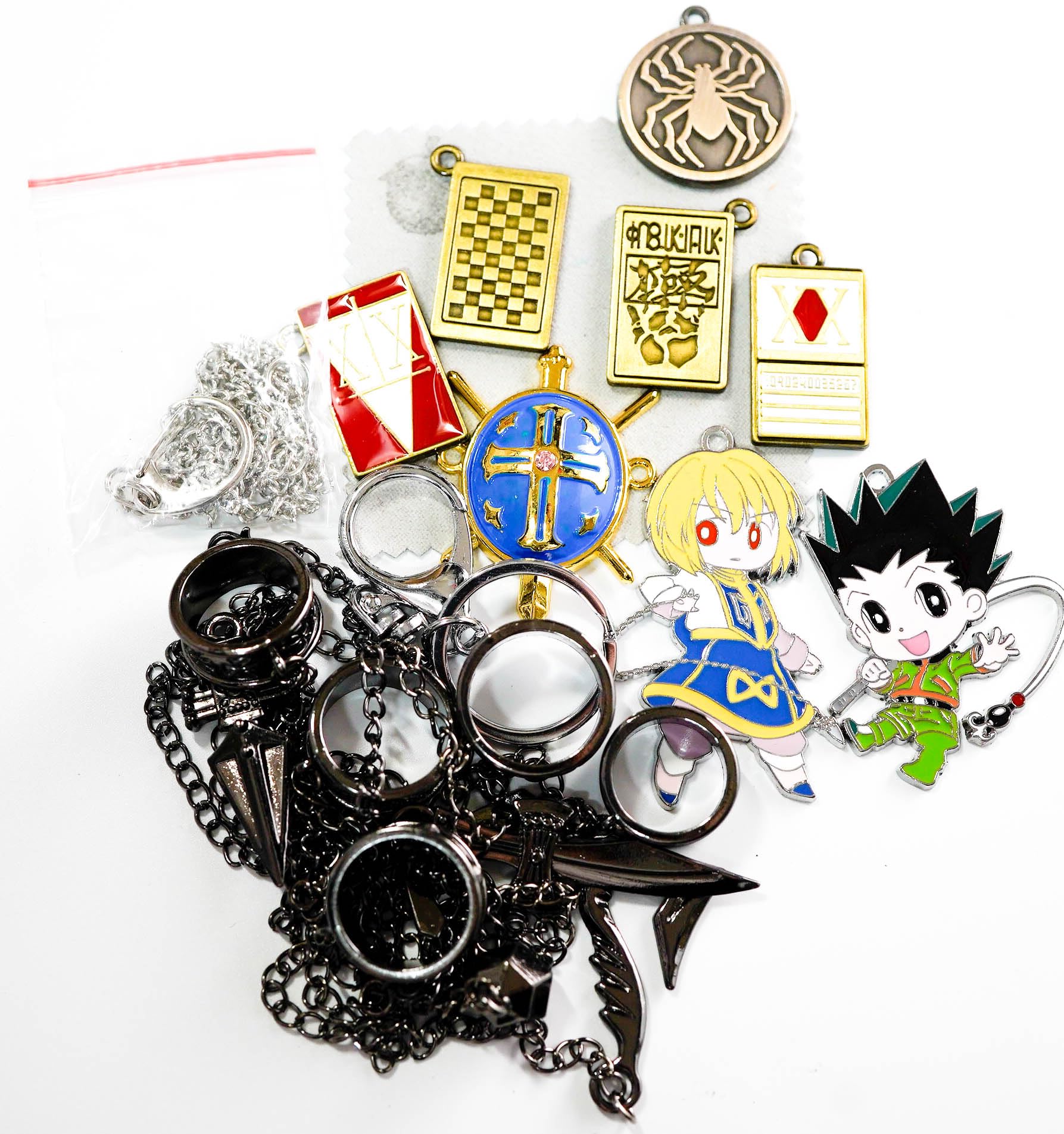 値下げ中】ハンターハンター ビジュアルメタル メタルチャーム