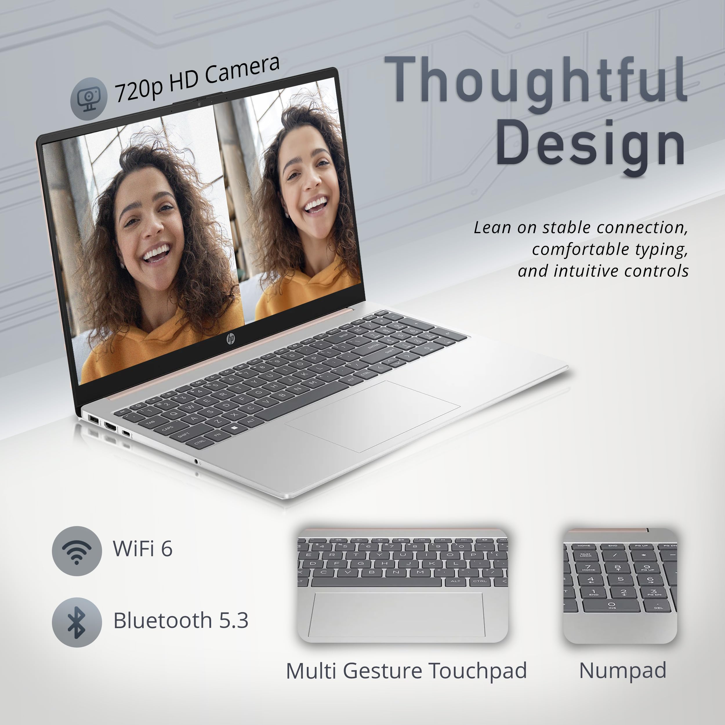 Amazon.co.jp: HP 15.6インチ FHD ビジネスノートパソコン、AMD Ryzen