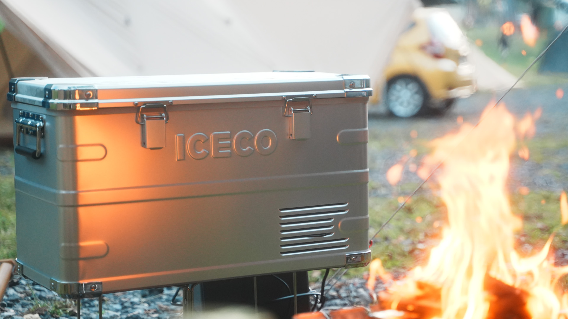 Amazon.co.jp: ICECO APL35 アルミ製 ポータブル冷蔵庫 35L -20℃～20