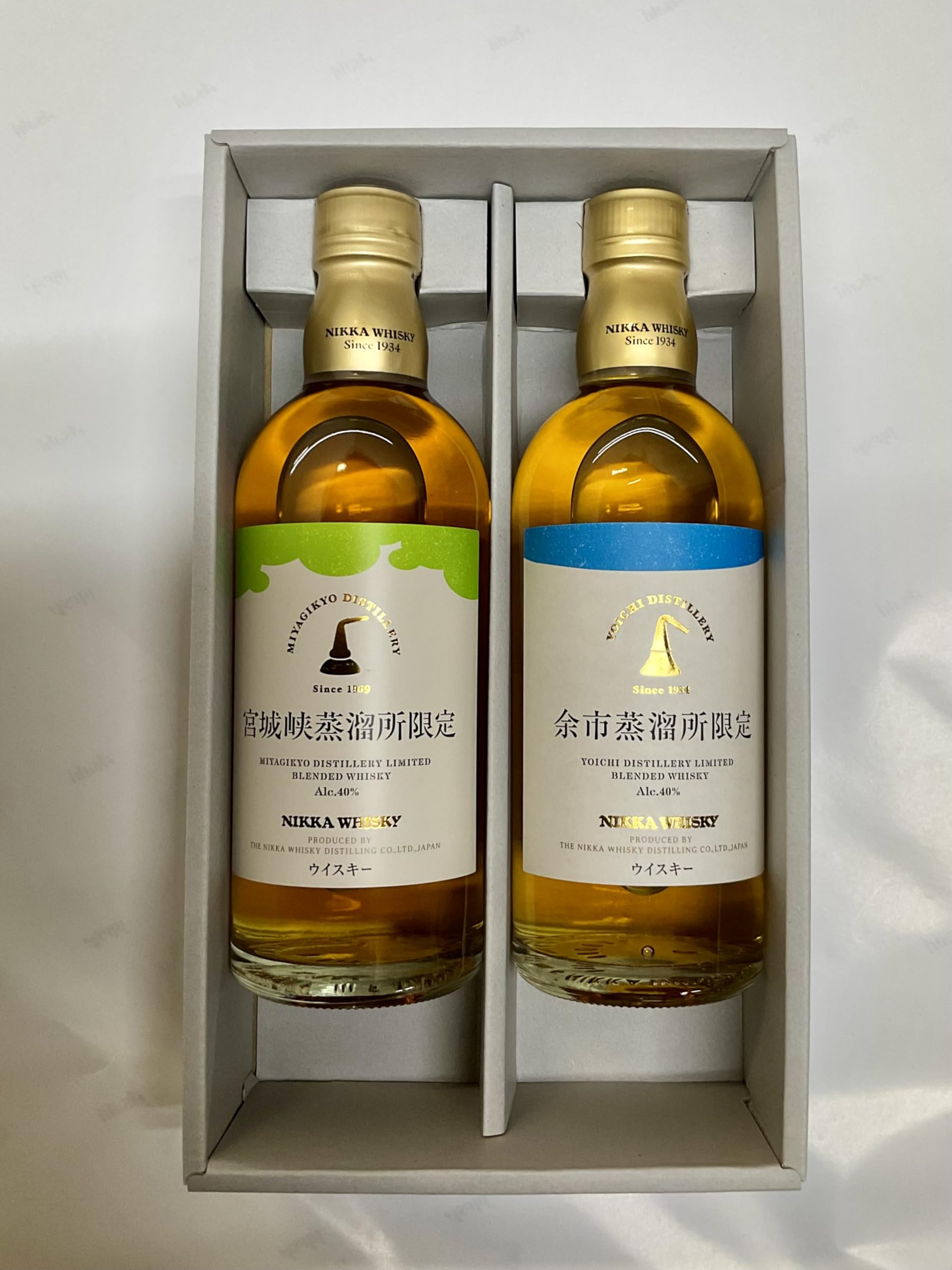 宮城峡蒸溜所限定 余市蒸溜所限定 500ml2本セット｜Amazon.co.jp: