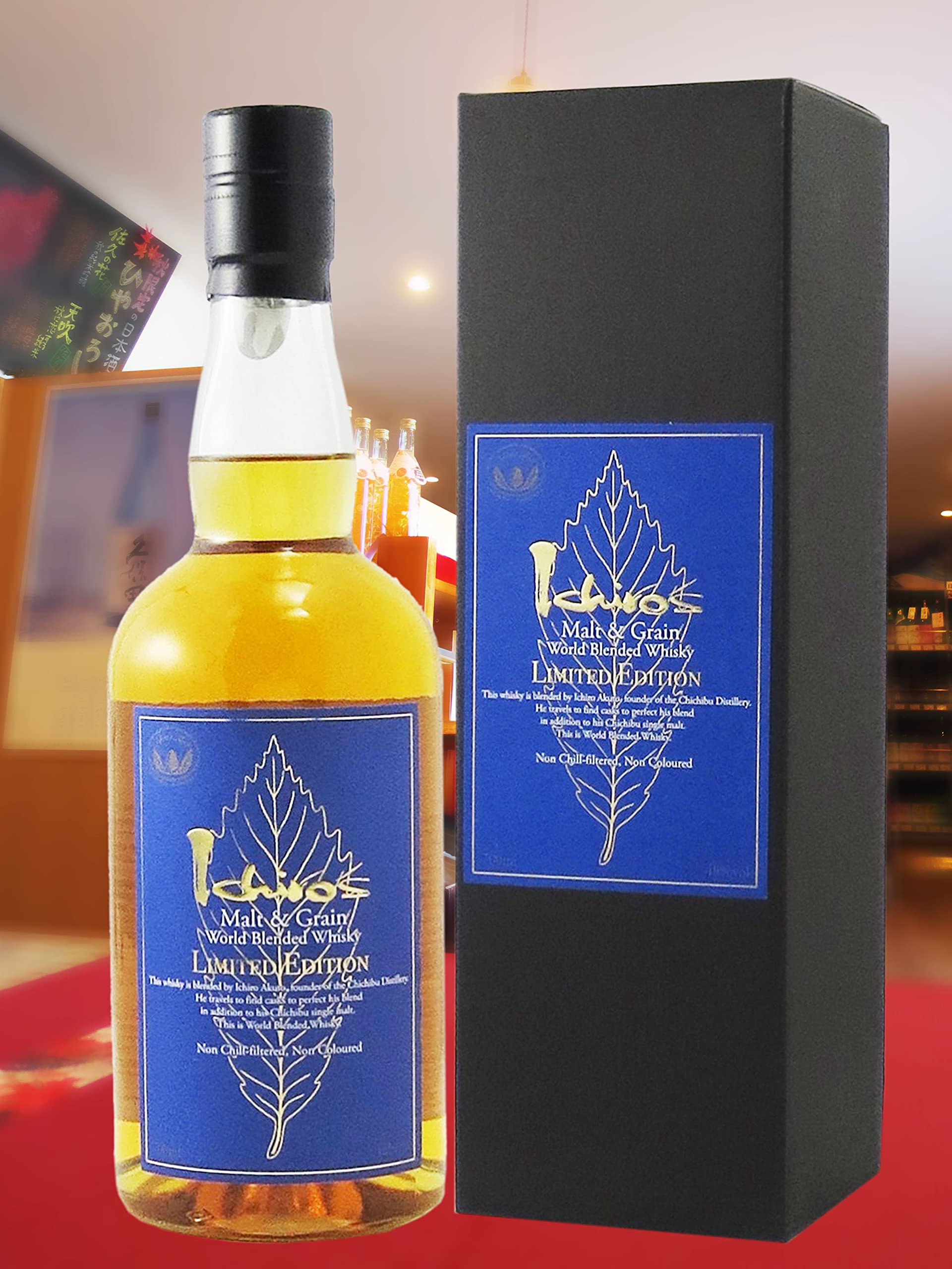 Amazon.co.jp: Ichiro's Malt & Grain World Blended Whiskey Blue