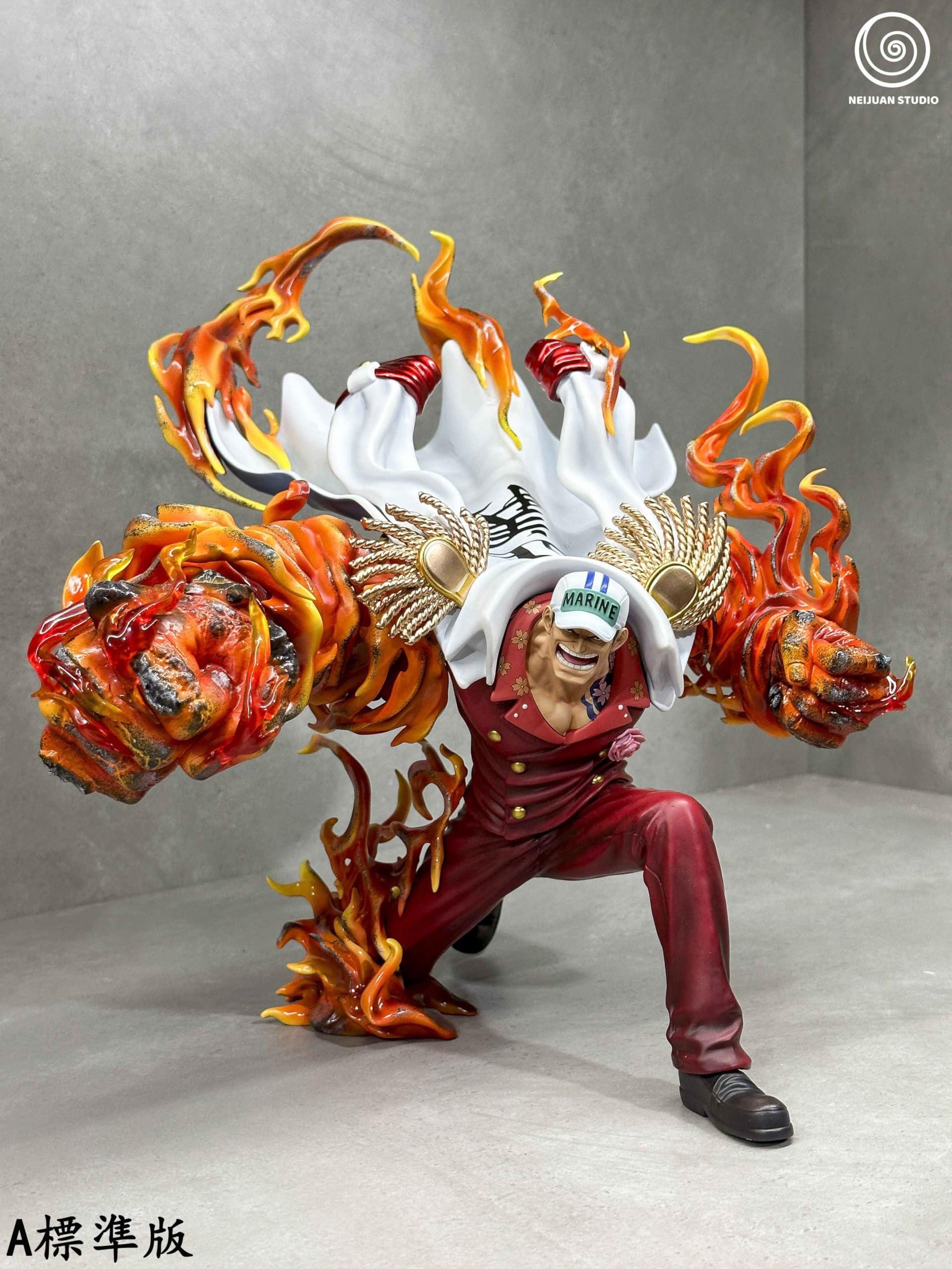 Amazon.co.jp: 赤犬 サカズキ フィギュア 1/8スケール 塗装済み完成品