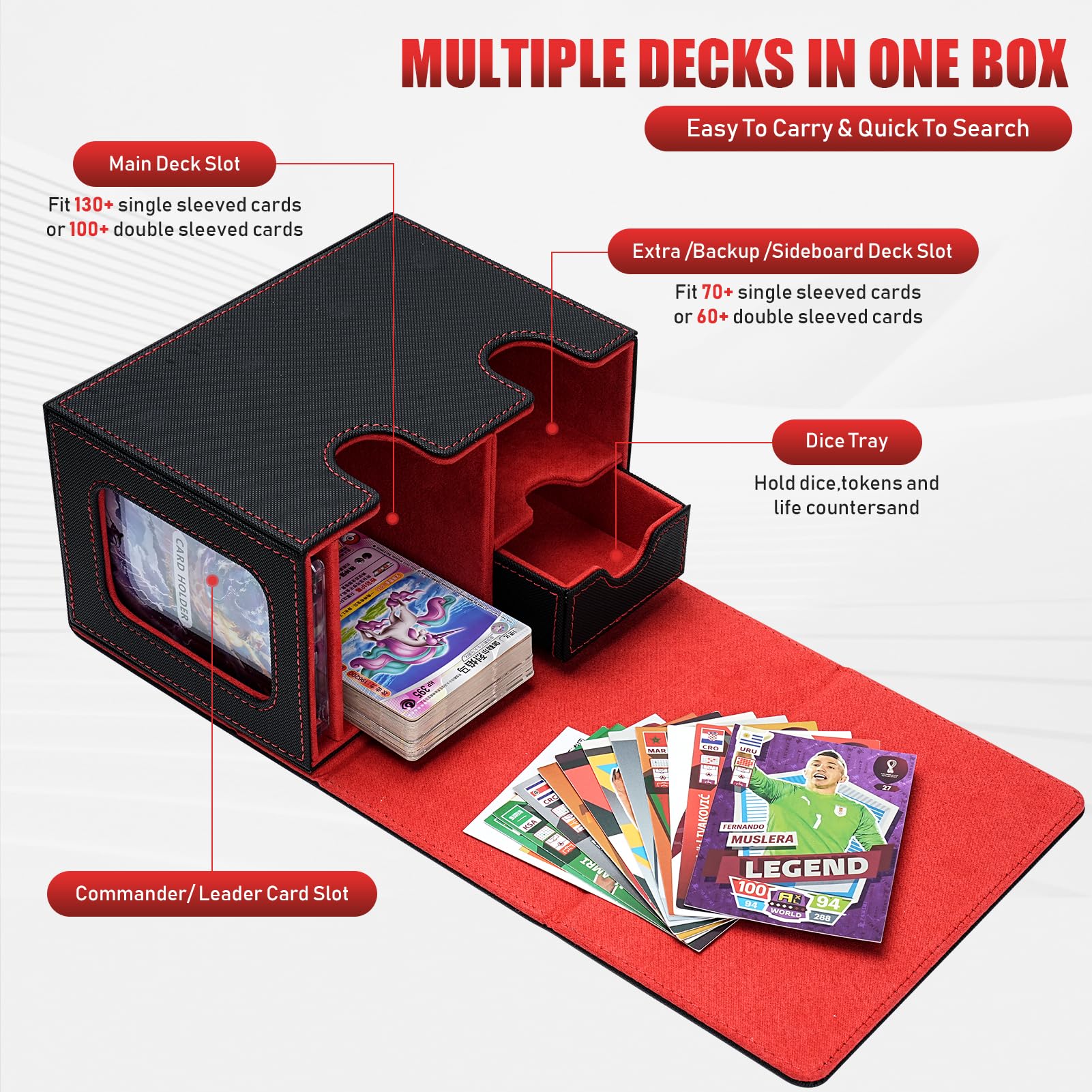 マジックザギャザリング デッキケース デッキバインダー Amazon.co.jp