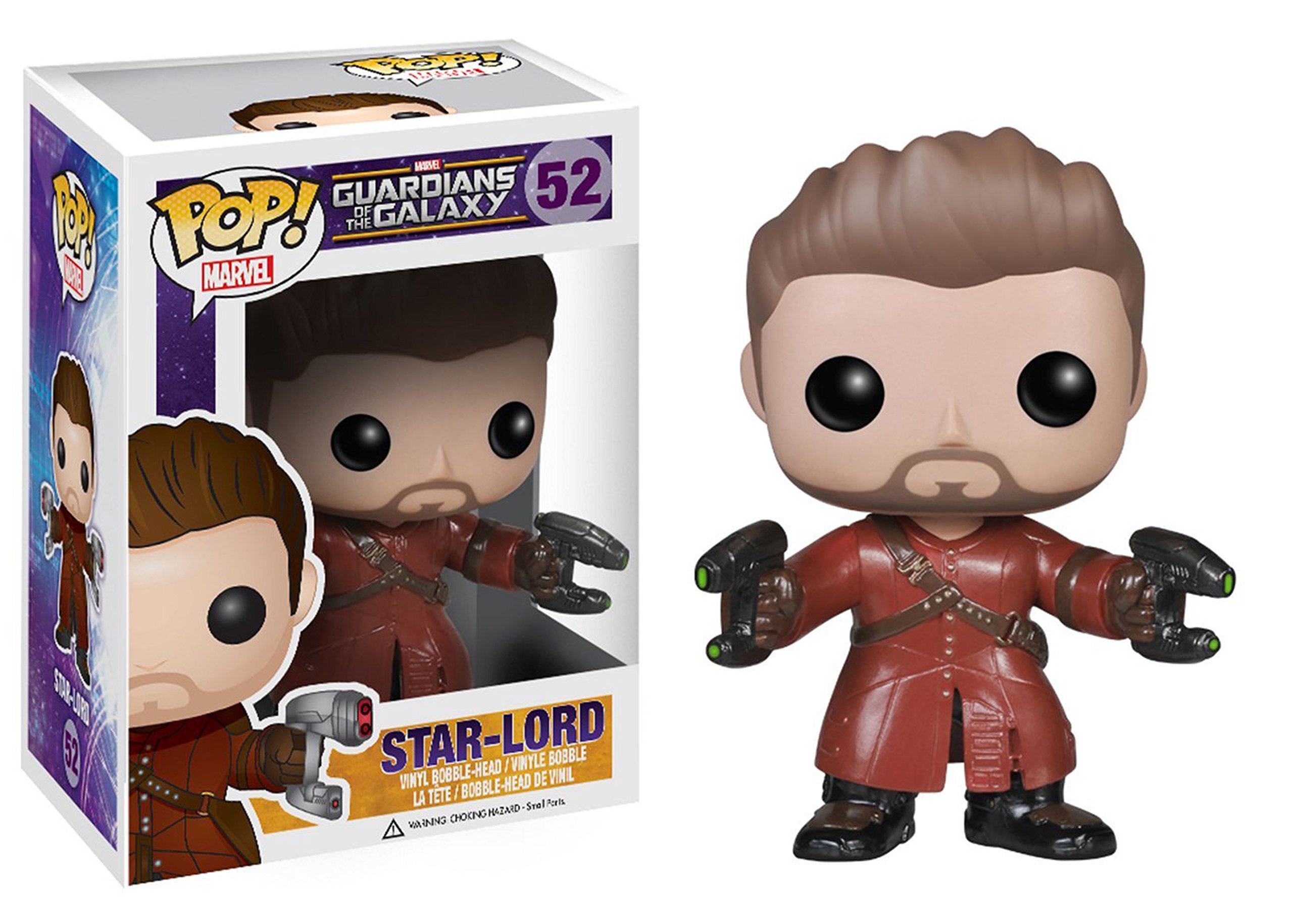 Amazon.com: Funko Marvel Unmasked Star Lord Pop Vinyl Figure