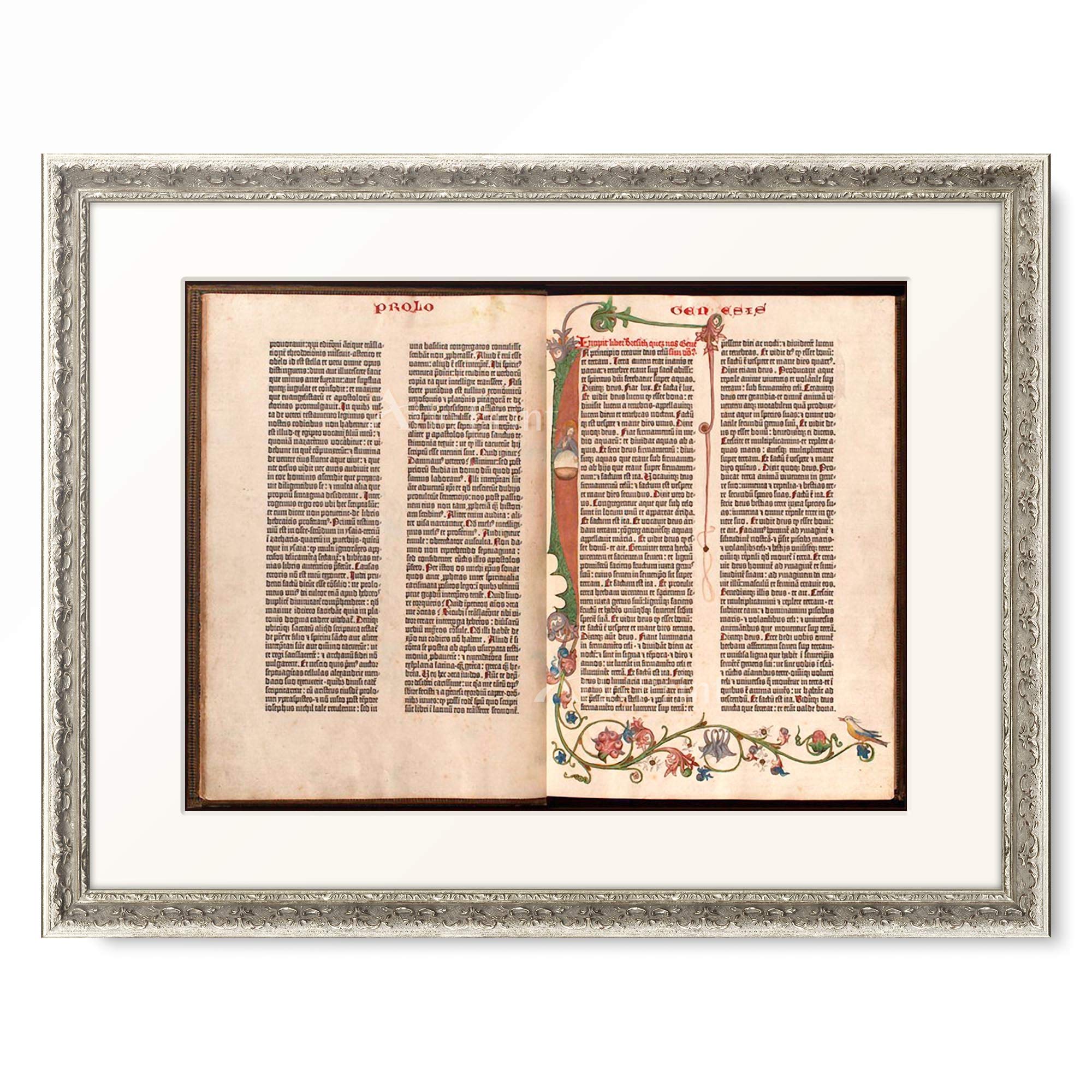 グーテンベルク聖書 グーテンベルグ聖書 複製 復刻 レプリカ 活版印刷