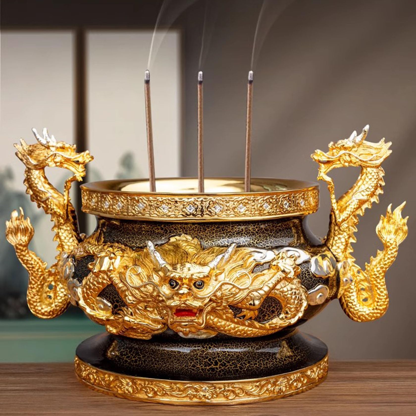 銅製 蘇工 宮灯 燭台 薫香炉 香道具 装飾品 工芸品 美術品 置物 銅製