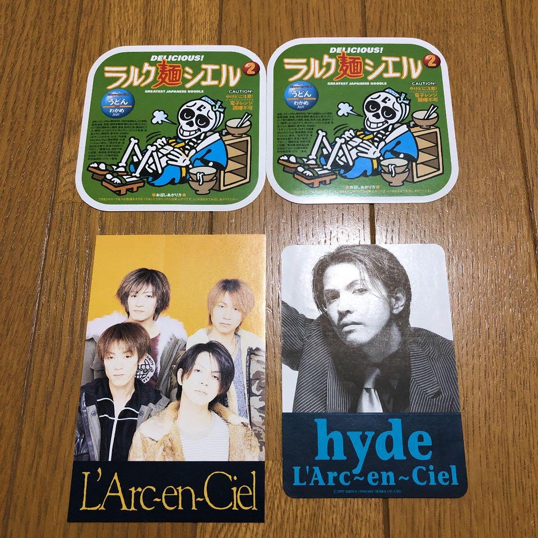 専用 当選 直筆サイン 非売品 ステッカー ARENA37℃ ラルク L'Arc 専用