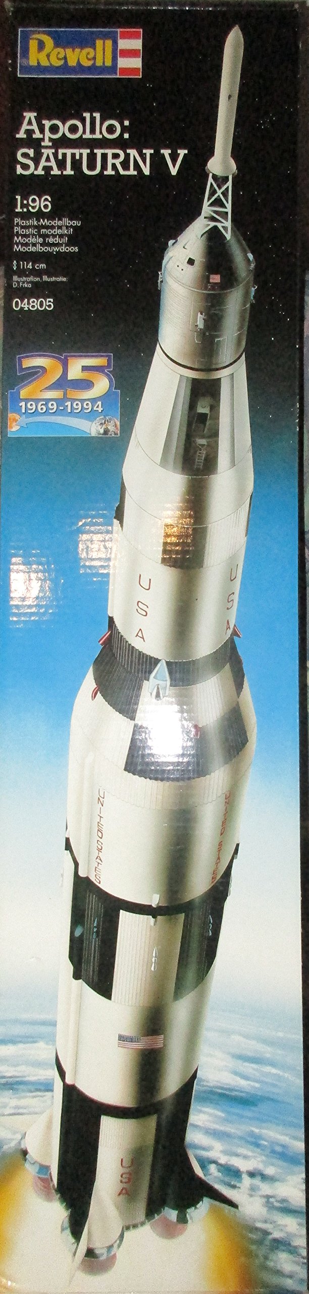 レベル 1/96 アポロサターンV型Revellハセガワ