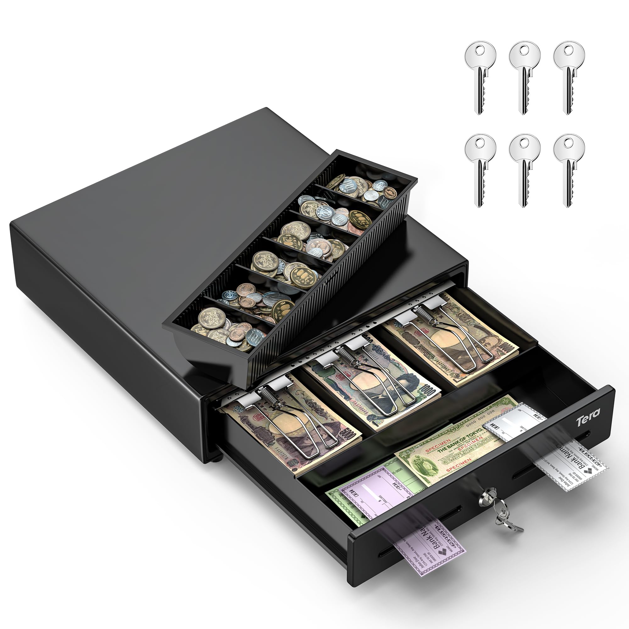 割引 squareターミナル、キャッシュドロワー、専用ハブ、ロール紙4点